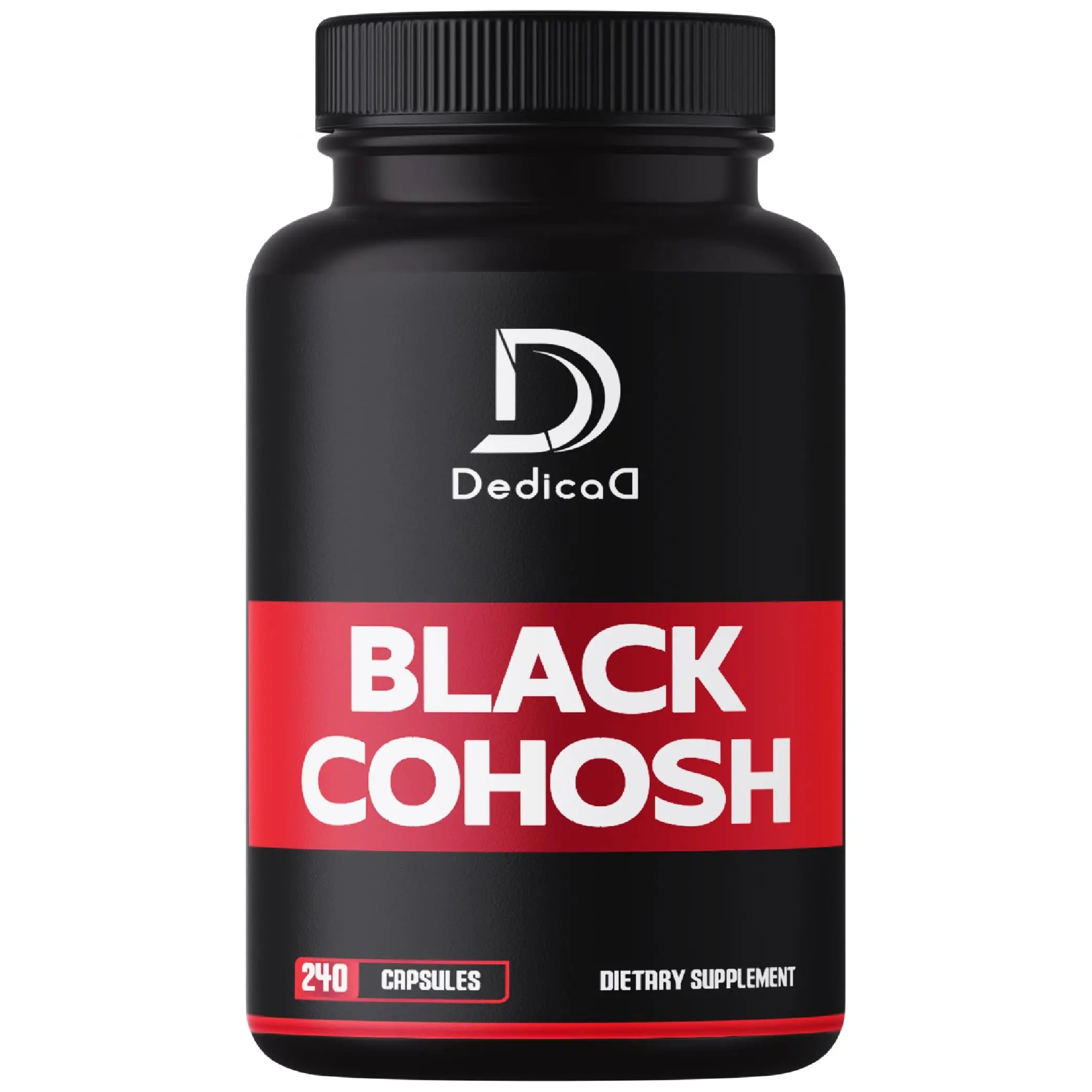 DEDICAD 1000mg Black Cohosh for Menopause Hot Flashes - 240 Capsules for 4-Month Supply - Support for Body Management, Women's Health & Immune System DEDICAD buy supplements canada
