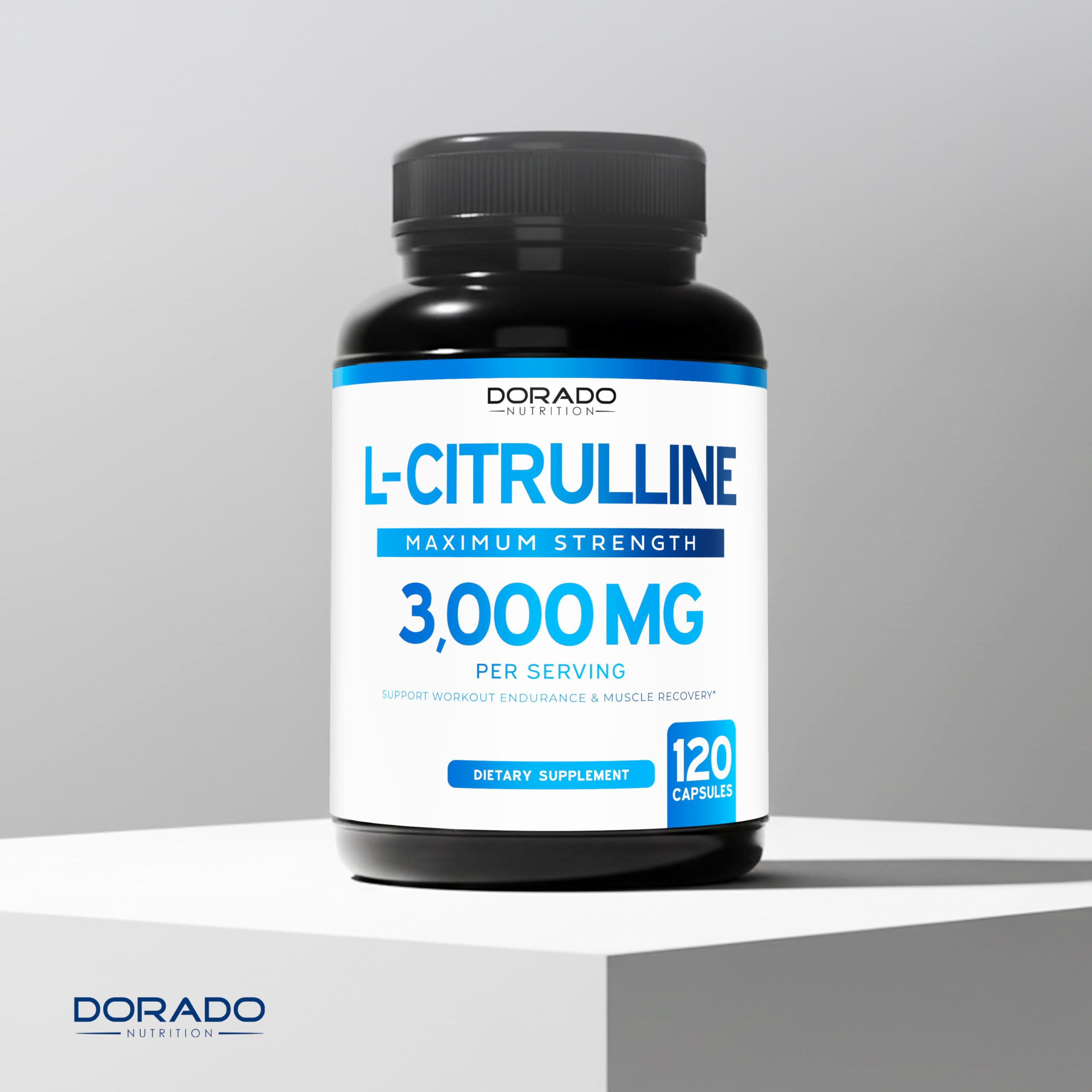 L Citrulline 3000mg Supplement (120 Capsules) Support L Arginine & Nitric Oxide Pills - L-Citrulline For Men & Women - Muscle Recovery & Pump Supplement - 3rd Party Tested DORADO NUTRITION buy supplements canada