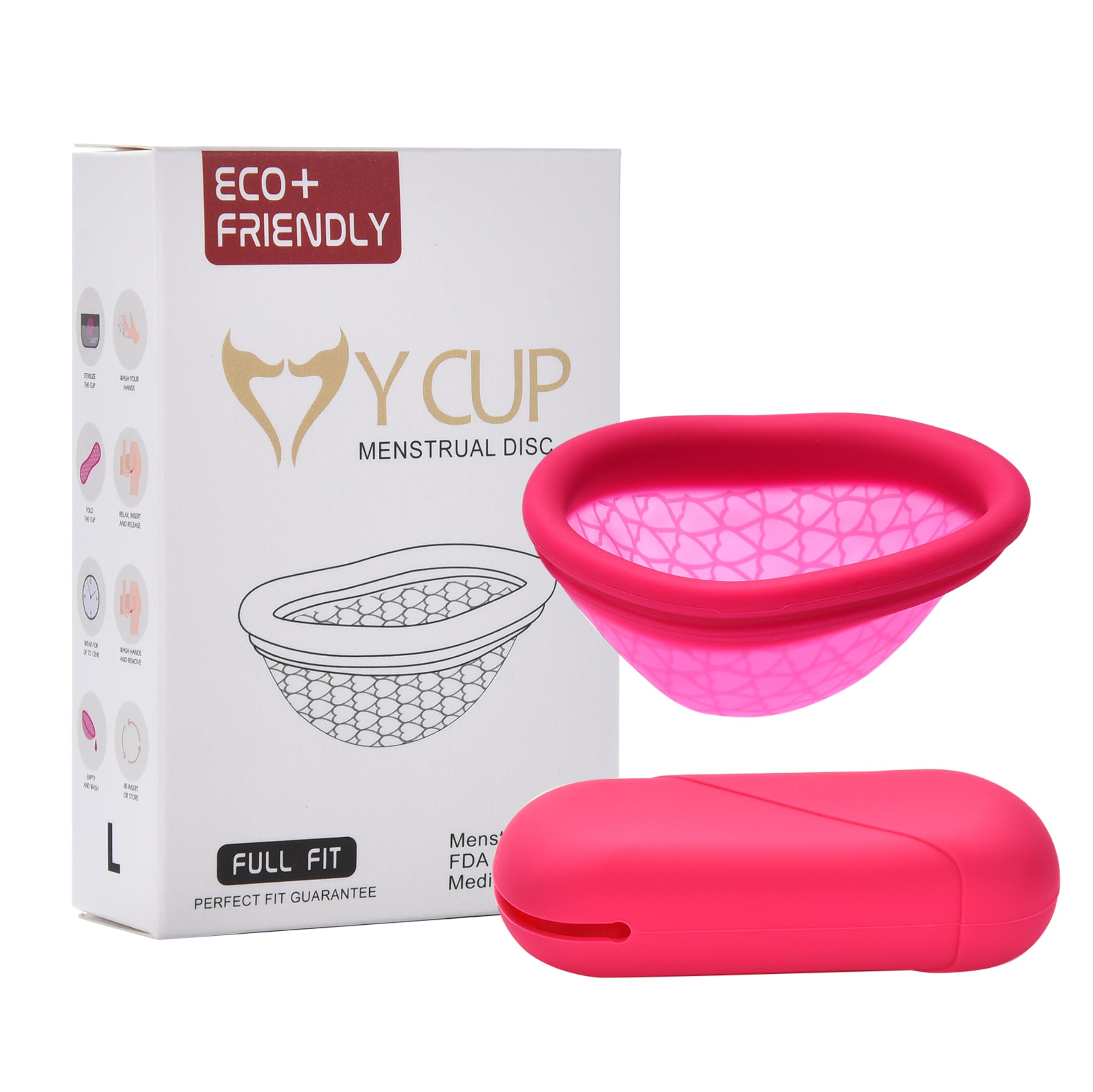 Hawwwy Reusable Menstrual Cup - Washable Period Cup with Flat-fold Compact Design HAWWWY buy supplements canada