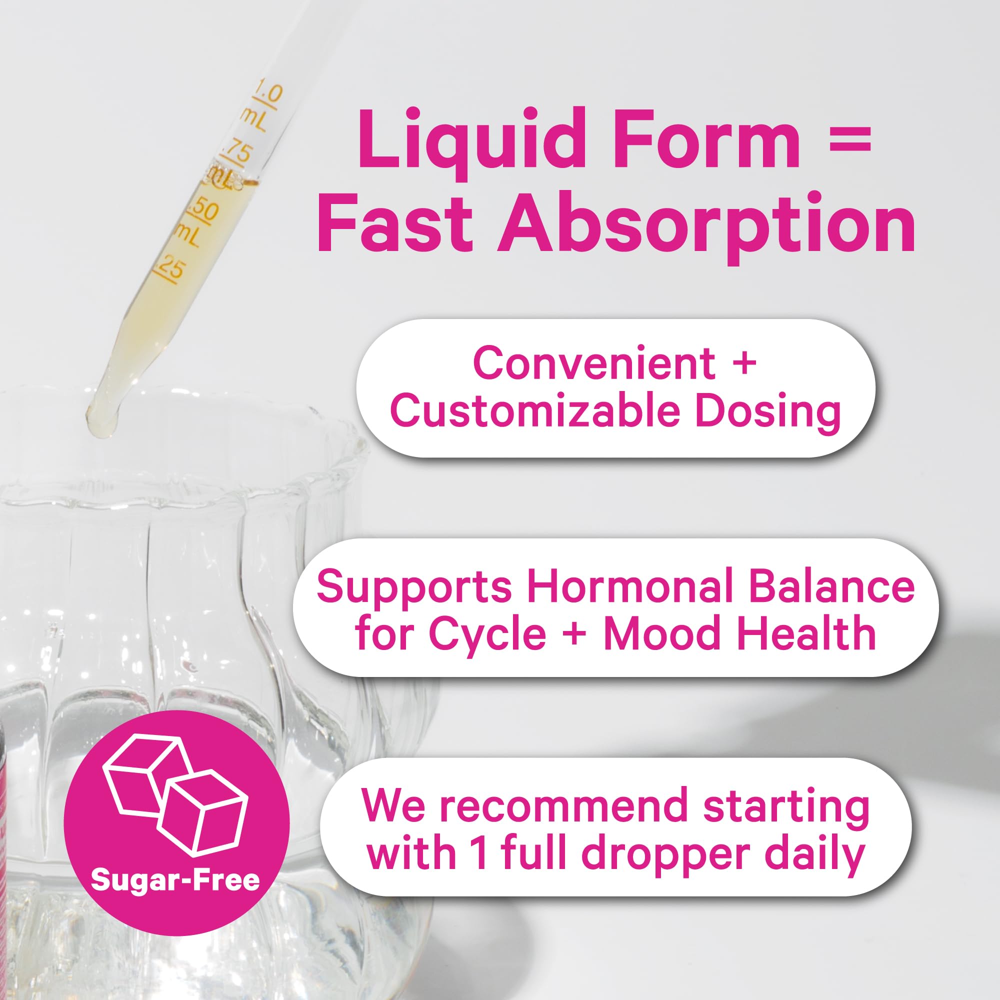Pink Stork Hormone Balance Drops for Women - Supports Hormonal Health, PMS, Perimenopause & Mood, with Red Raspberry Leaf & Wild Yam - Liquid Supplement - Vegan, 2oz, 30 Servings Pink Stork buy supplements canada