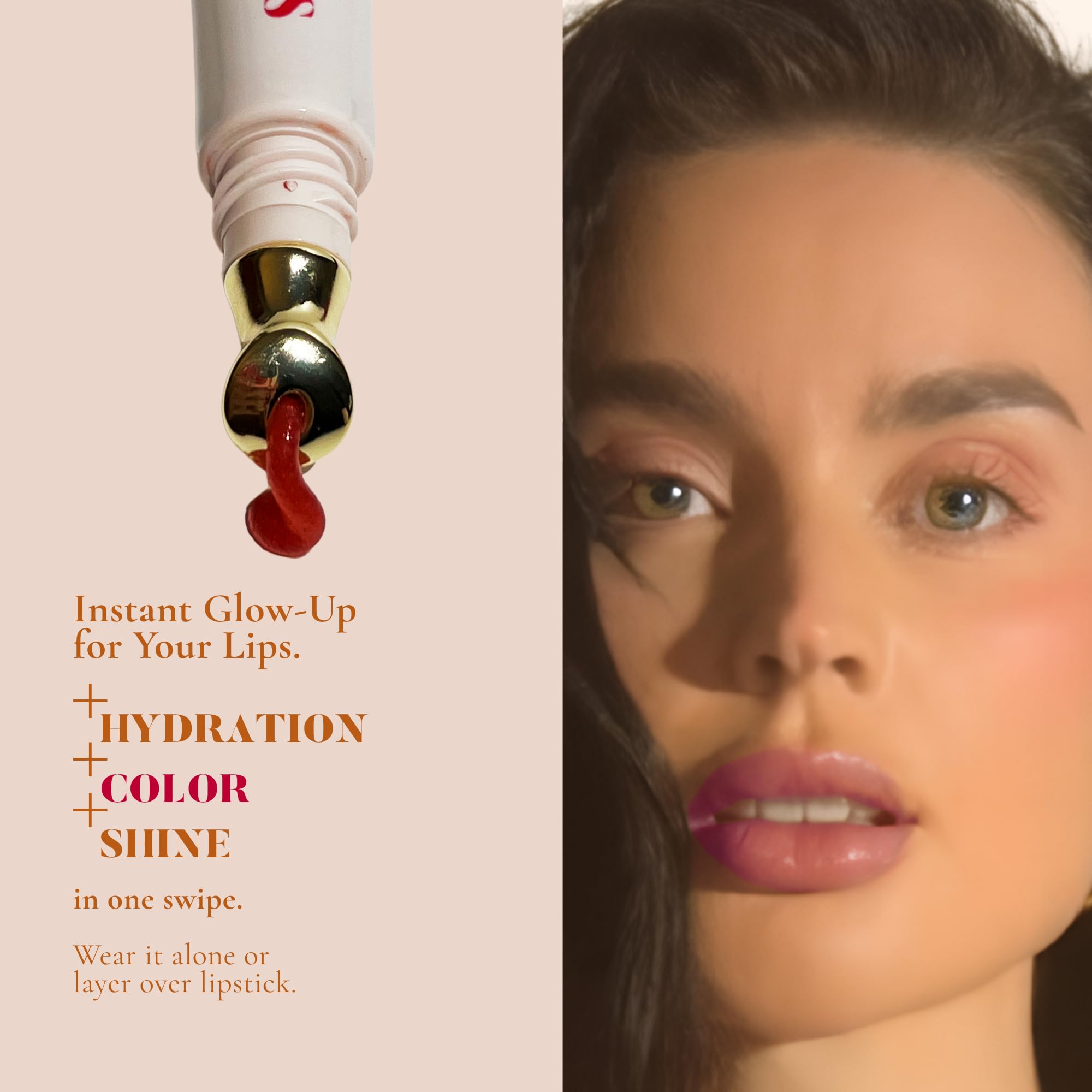 edandi ed&i OMG Cute Lips – Lip Gloss for Women with Shea Butter for Hydration, Light Shimmer, Lip Tinted High Shine Finish, Long Lasting Lip Gloss in Red Vanilla Frosting, Lightweight & Non-sticky edandi buy supplements canada