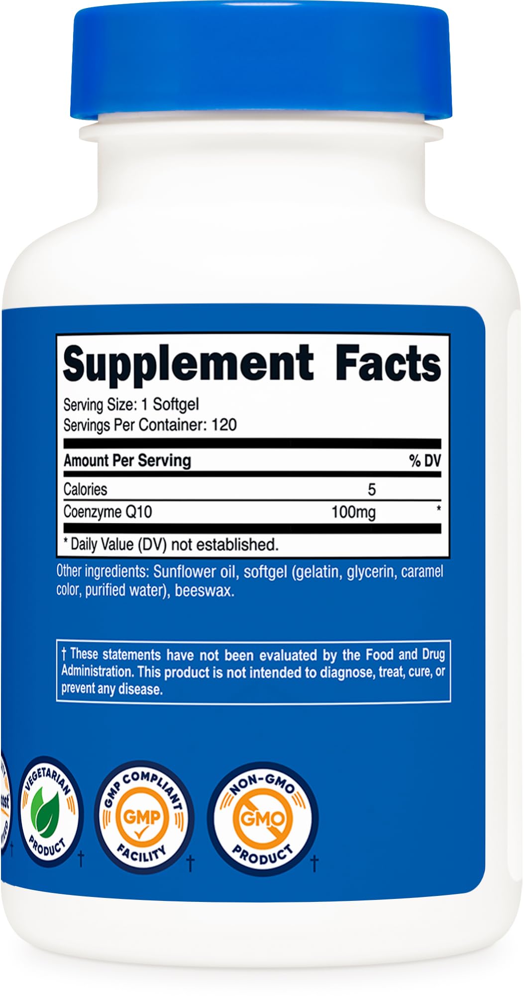 Nutricost CoQ10 Softgels (120 Servings / 100 Mg CoQ10 Per Serving) | Better Absorption Nutricost buy supplements canada