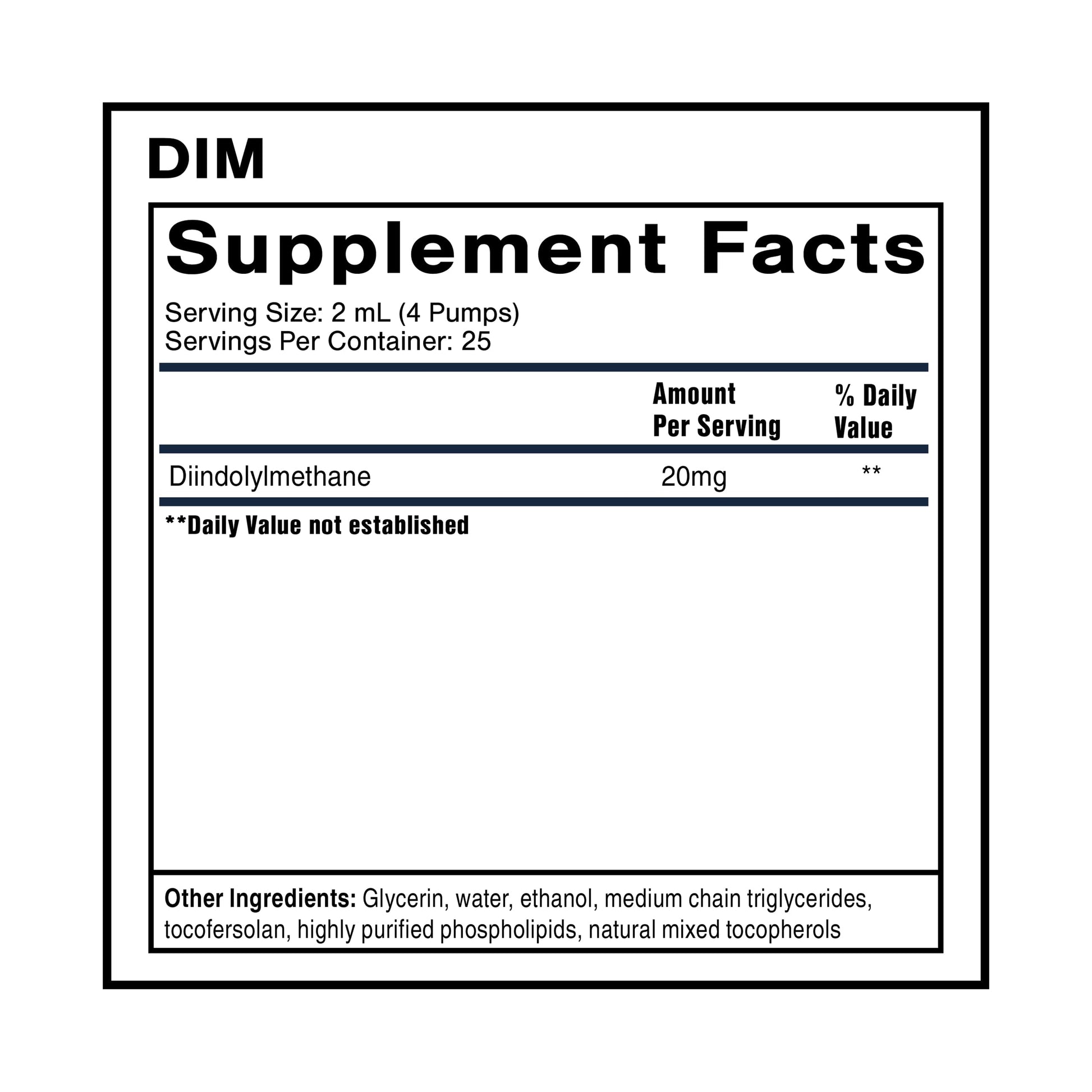 Quicksilver Scientific Nanoemulsified DIM - Liposomal DIM Supplement to Support Healthy Hormone Balance for Women & Men - Soy-Free Detox & Immune Support (1.7oz / 50ml) Quicksilver Scientific buy supplements canada
