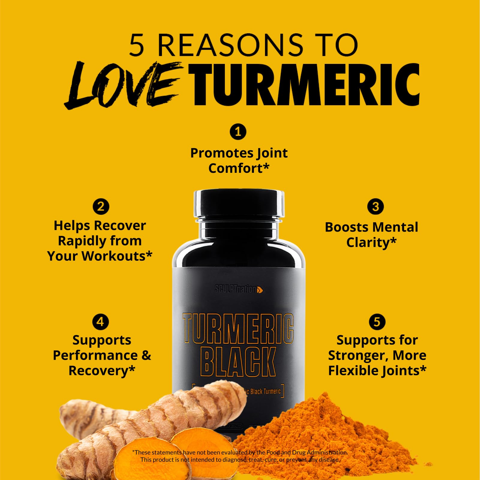Sculpt Nation by V Shred Powerful Turmeric Supplement - Turmeric Curcumin Sculpt Nation buy supplements canada