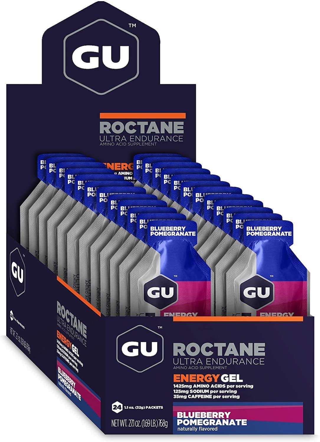 GU Energy Roctane Ultra Endurance Energy Gel, Quick On-The-Go Sports GU Energy buy supplements canada