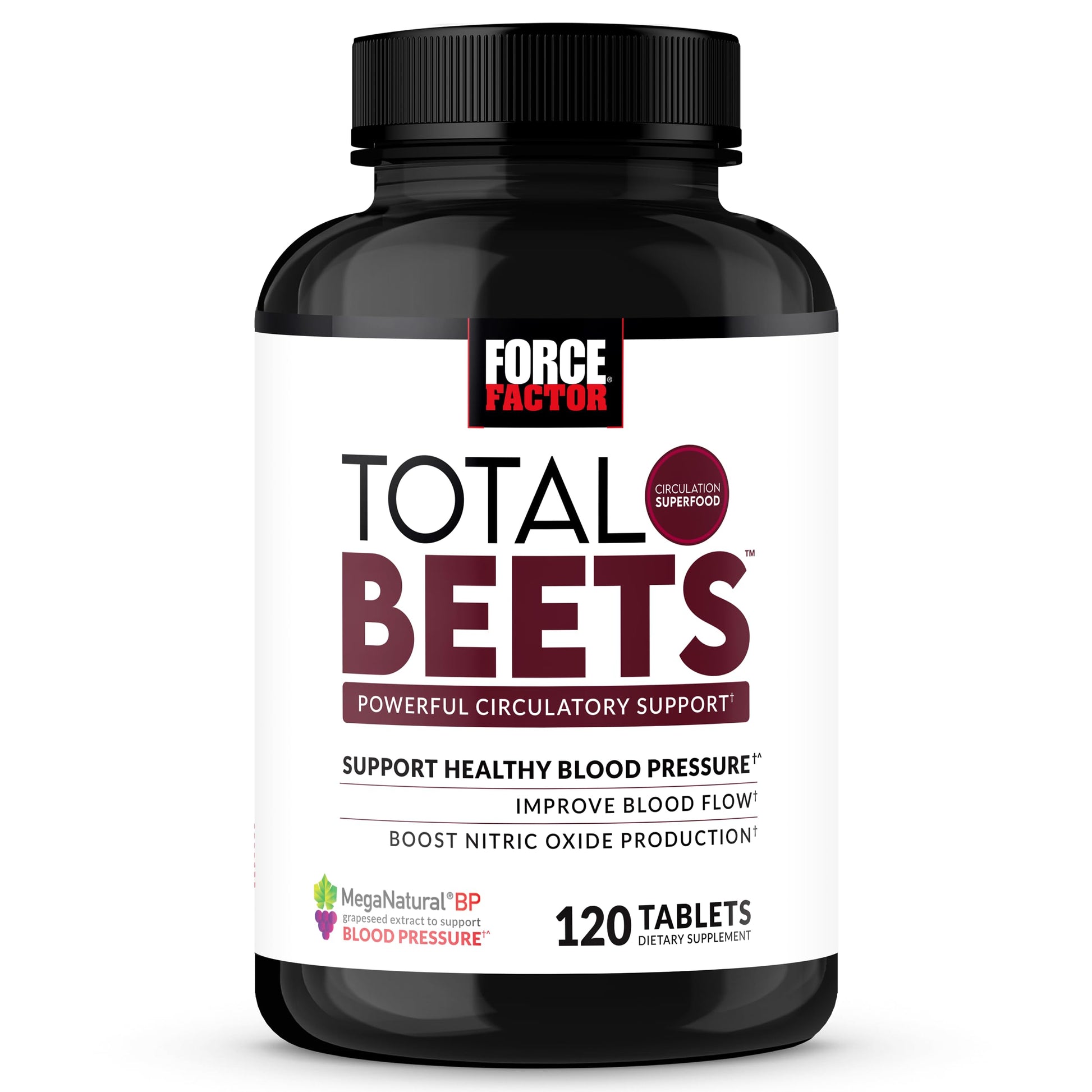 Force Factor Total Beets Blood Pressure Support with Grape Seed Extract and Non GMO Beet Root Powder for Heart Health Force Factor buy supplements canada