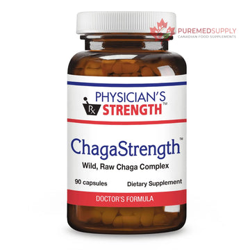 Physician's Strength ChagaStrength - 90 Capsules - Wild, Raw Chaga Complex - Immune & Physical Support - Non-GMO - 90 Servings Physician's Strength buy supplements canada