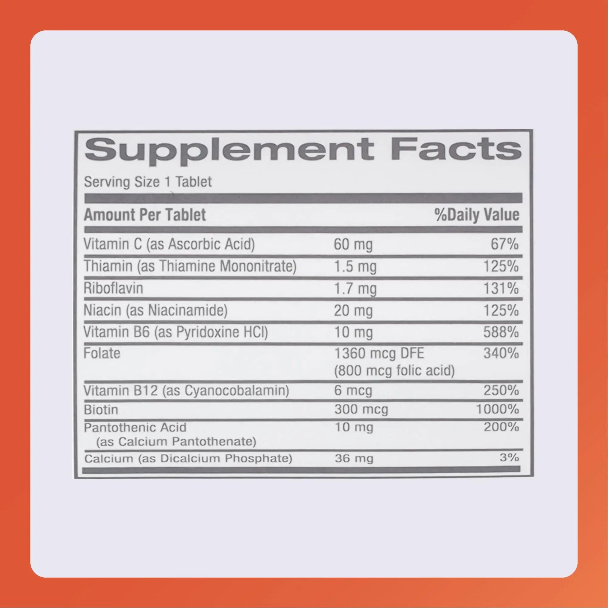 Rugby Nephro-Vite Vitamin B and C Complex Tablets - Dietary Supplement - 100 Count (1 Pack) RUGBY LABORATORIES buy supplements canada
