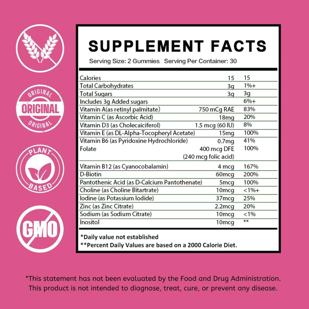 PCOS Vitamins Gummies for Women Hormone Balance & PCOS Relief & Fertility Support, 60 Ovarian Support Vitamins with Inositol for Healthy Menstrual Cycle, Inositol Gummies for Hirsutism and Acne Siyolaherb buy supplements canada