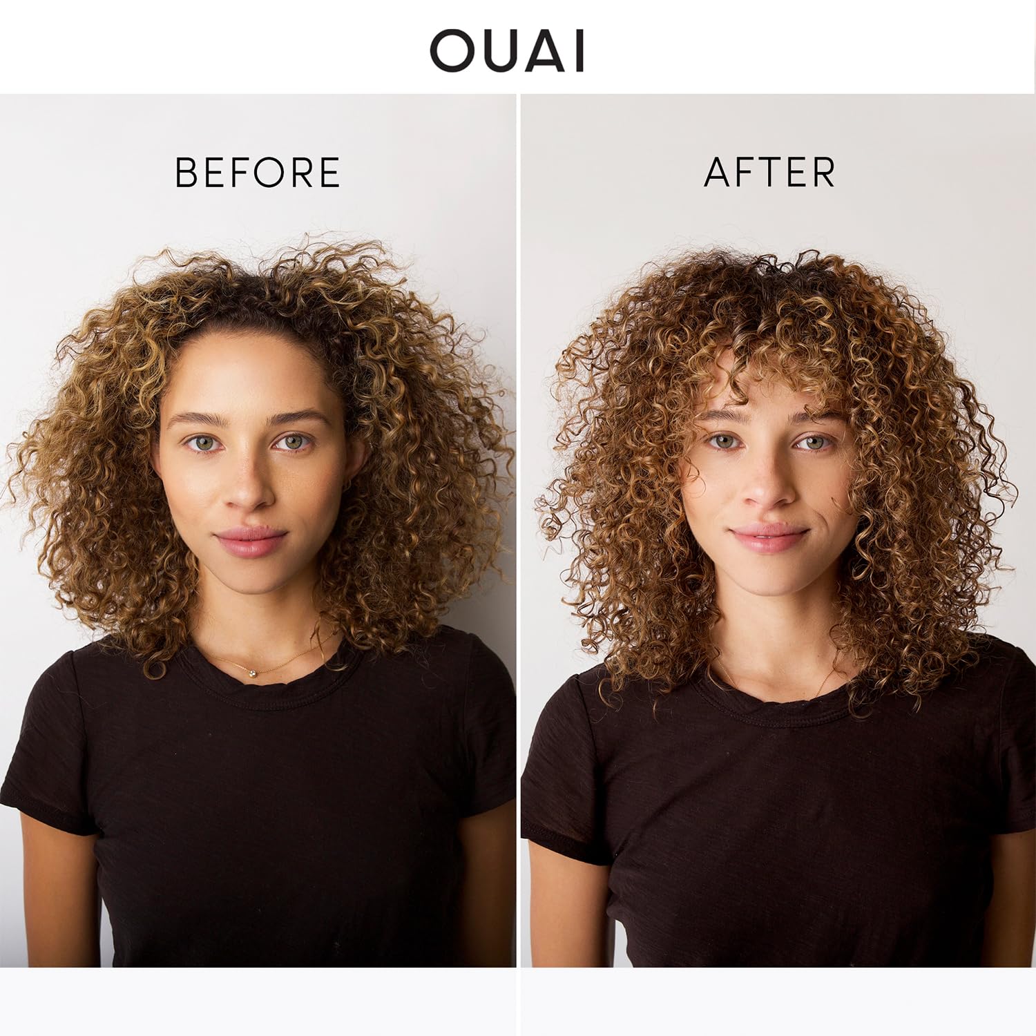 OUAI Curl Cream - Curl Defining Cream with Chia & Linseed Oil - Enhances Definition, Hydration & Shine - Tames Frizz & Protects from Humidity - Silicone-Free Curly Hair Products for Women (8 oz) OUAI buy supplements canada