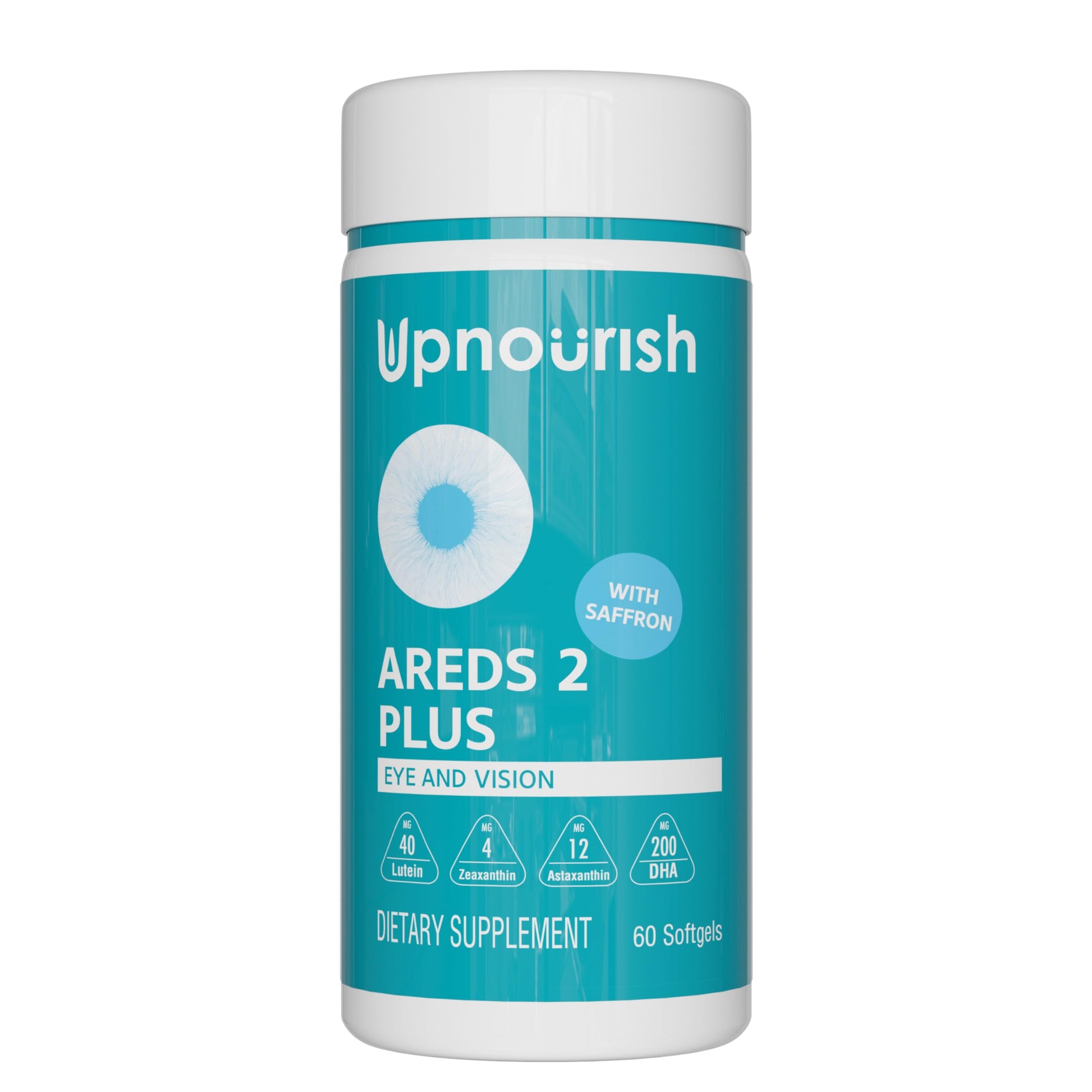 UpNourish AREDS 2 Eye Vitamins for Seniors - Lutein Eye Health Supplement for Adults - Computer Eye Strain Relief, Ocular Health and Dry Eye Support - Vision & Eye Supplements for Women and Men UpNourish buy supplements canada