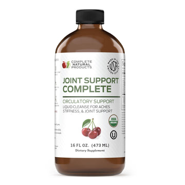 Complete Natural Products Joint Support Complete – 16 Fl Oz Organic Liquid Joint Supplement with Glucosamine Chondroitin MSM – Natural Uric Acid Cleanse & Herbal Joint Health Support for Mobility Complete Natural Products buy supplements canada