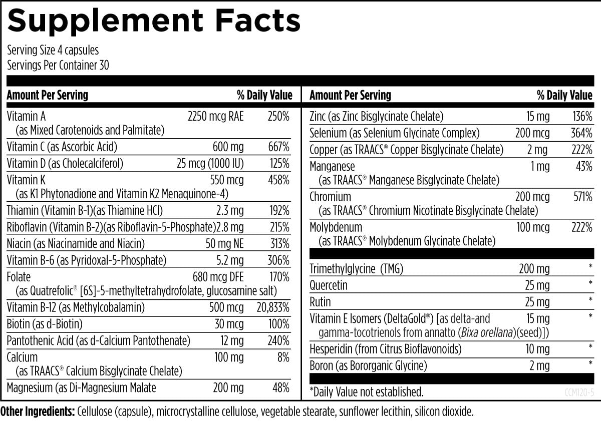 Designs for Health DFH Complete Multi with Copper - Comprehensive Multi Vitamin + Mineral Supplement with Folate, 1000 IU Vitamin D, Immune Support Vitamins - Multivitamin with No Iron (120 Capsules) Designs for Health buy supplements canada