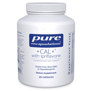 Pure Encapsulations +Cal+ with Ipriflavon | Mineral, Vitamin, and Herbal Supplement to Promote Skeletal Strength | 351 Capsules Pure Encapsulations buy supplements canada