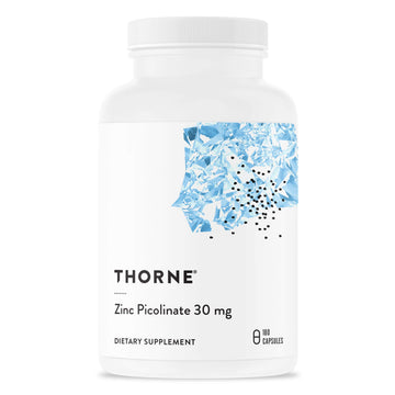Thorne Zinc Picolinate 30 mg - Well-Absorbed Zinc Supplement for Growth and Immune THORNE buy supplements canada