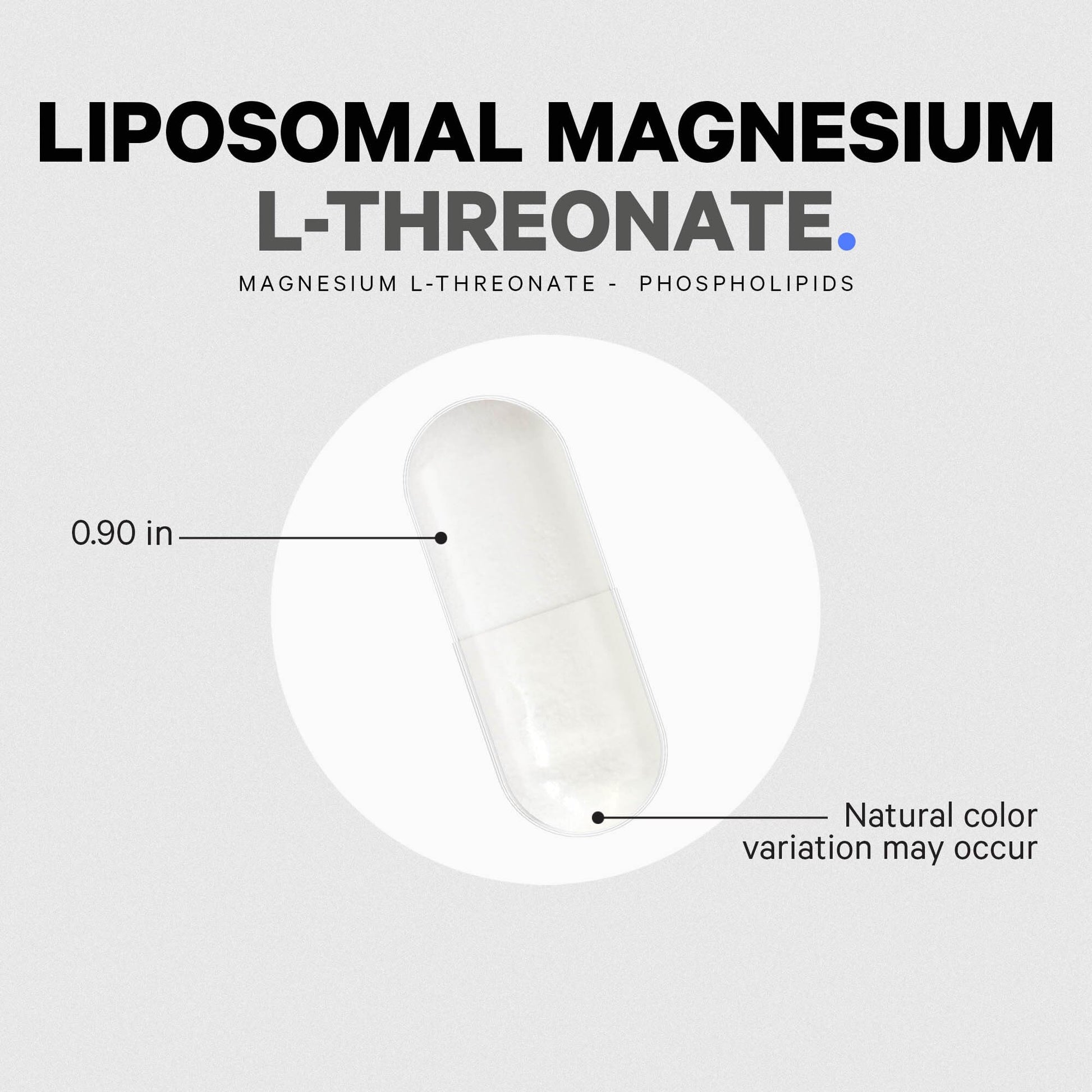 Codeage Liposomal Magnesium L-Threonate Supplement, Patented Magtein Magnesium Threonate for Brain Health, Memory and Cognitive Function Support, Bioavailable, Non-GMO - 90 Capsules Codeage buy supplements canada