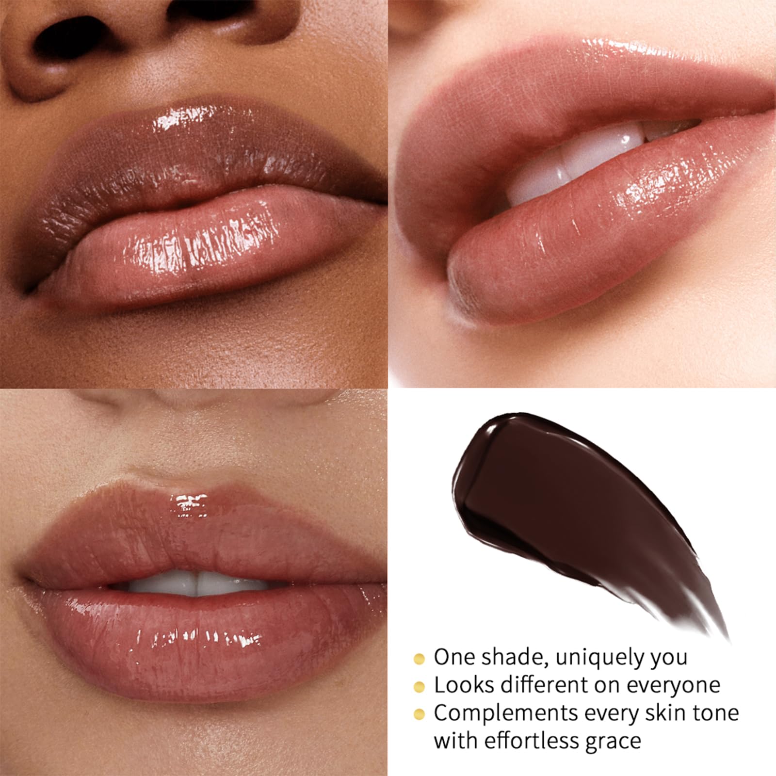 Honey Lipstick Tinted Lip Balm - Sheer Hydrating Lipstick for All Skin Tones - Moisturizing Lip Color, Nourishing Lip Balm with a Hint of Natural Black Cherry Tint BAISEN DIARY buy supplements canada