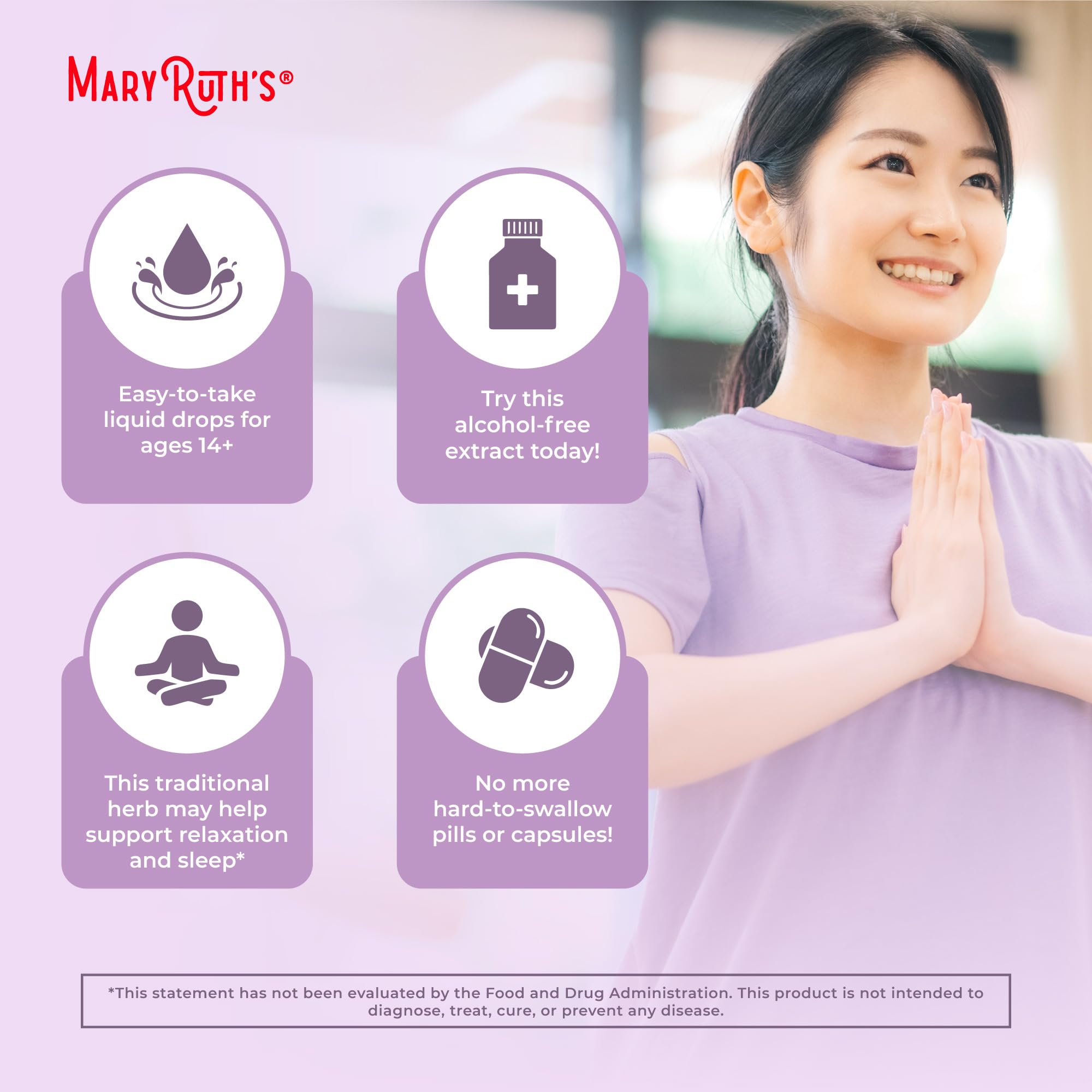 MaryRuth Organics Valerian Root Liquid Drops | 2 Month Supply | Sugar Free | USDA Organic Valerian Root Drops | Support Sleep | Calm and Stress Relief | Vegan | Non-GMO | Gluten Free | 60 Servings MARYRUTH'S buy supplements canada