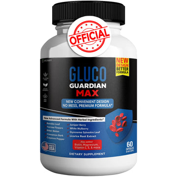 GREENVIFY Gluco Guardian Max Advanced Wellness Support Capsules – Vitamin, Mineral, and Herbal Supplement with Magnesium, Vitamin C, Zinc, and Banaba Leaf – Non-GMO, Gluten-Free – 60 Capsules (1) GREENVIFY buy supplements canada