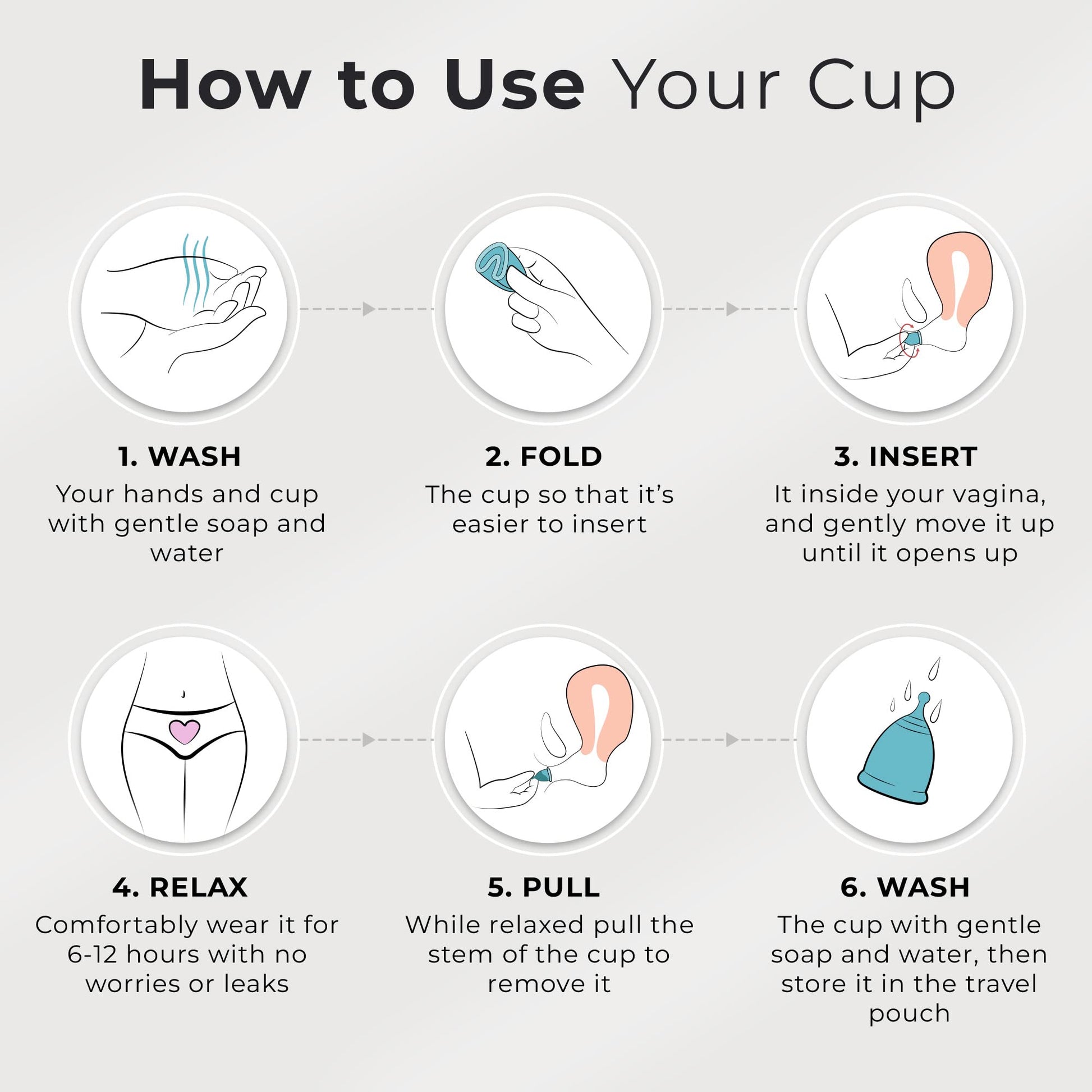EcoBlossom Reusable Menstrual Cup Set - The Most Reliable Medical Grade Silicone Period Cups EcoBlossom buy supplements canada