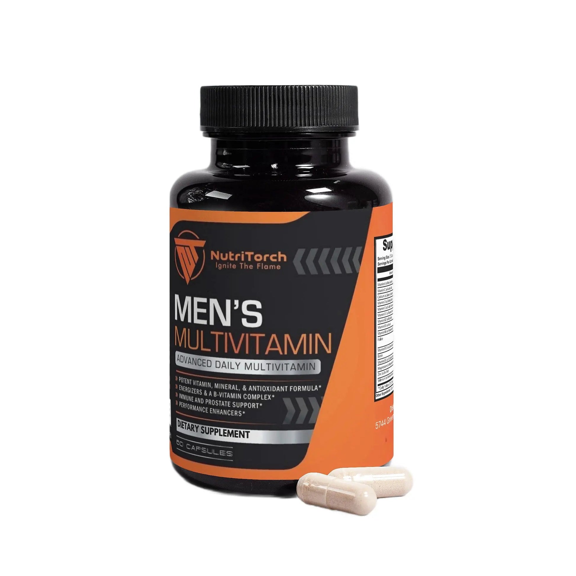 NutriTorch Multivitamin for Men – Adult Dietary Supplement with Vitamins A, C & D, Minerals & Antioxidants for Immune Support, Increased Energy NutriTorch buy supplements canada