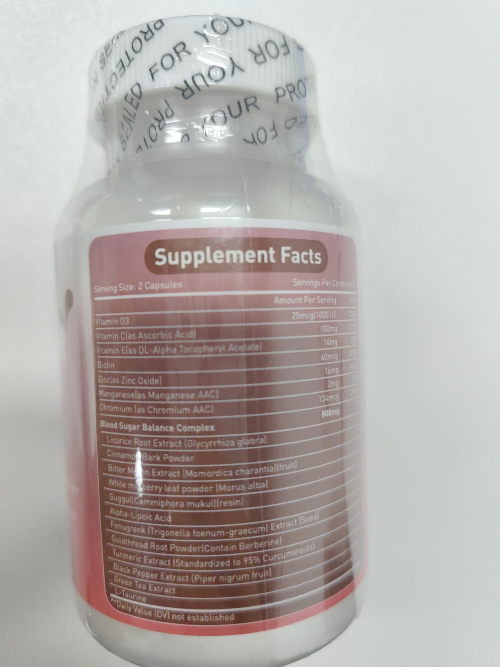 Blood Sugar Complex Supplement – Natural with 20 Active Herbs and Vitamins, Including Cinnamon, Bitter Melon, Black Pepper, Licorice, Vegan, Non-GMO, Gluten-Free, 60 Capsules HOWEEJET buy supplements canada