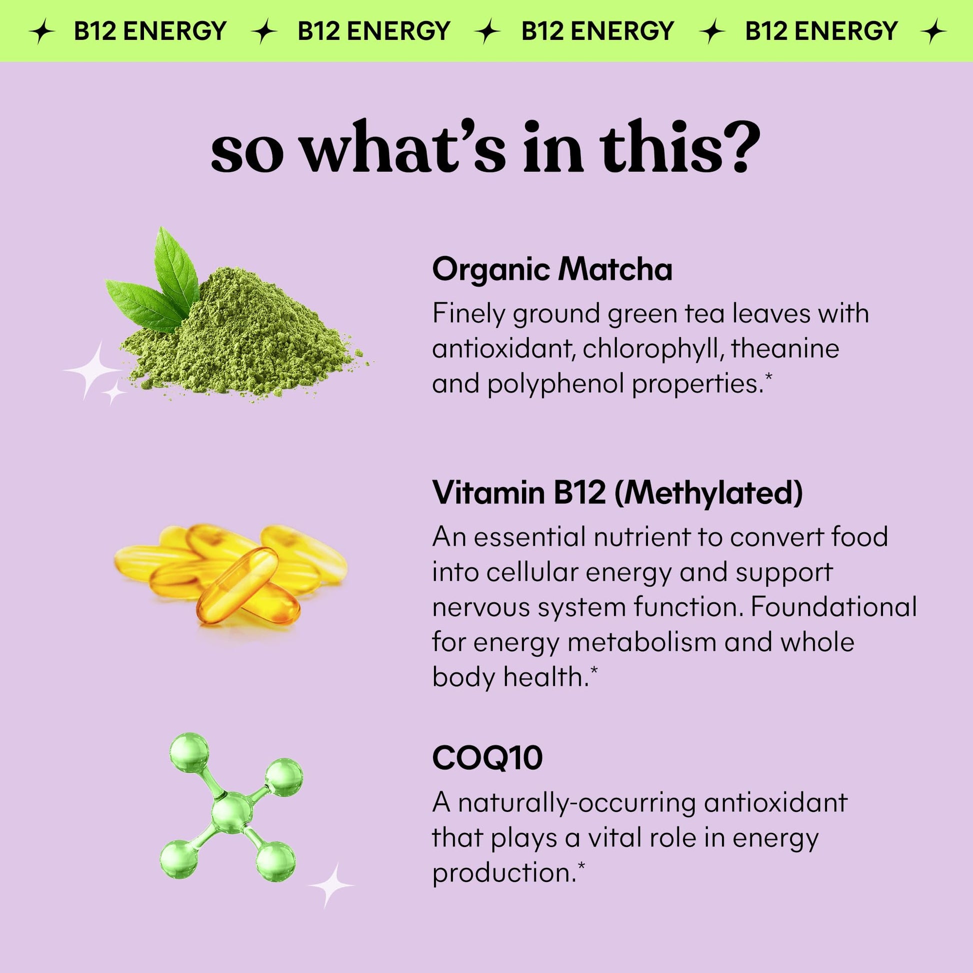 Lemme Matcha Superfood Energy Gummies with Organic Matcha Green Tea, Vitamin B12 Lemme buy supplements canada