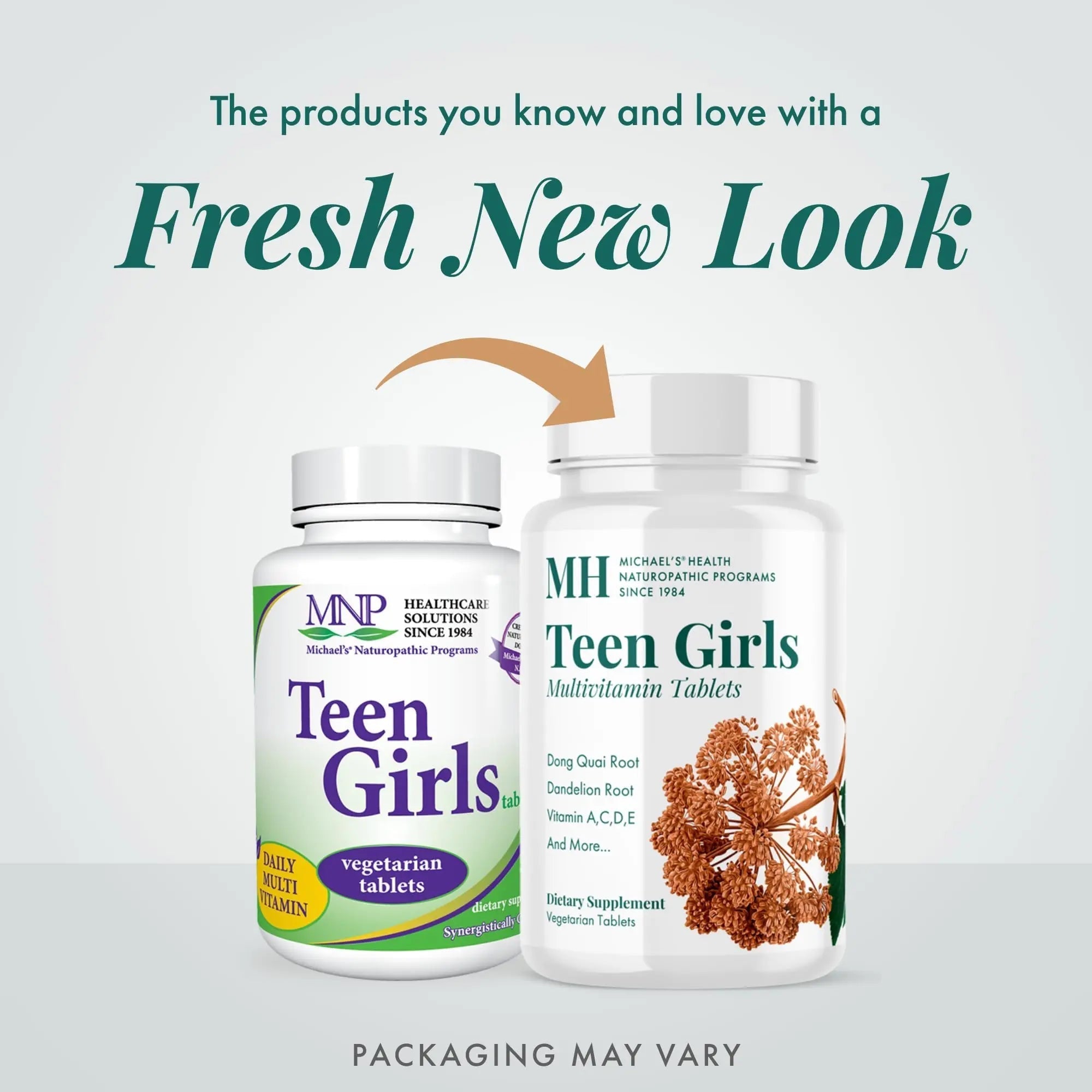MICHAEL'S Health Naturopathic Programs Teen Girls Multivitamin - 90 Vegetarian Tablets - with B Complex Vitamins MICHAEL'S buy supplements canada