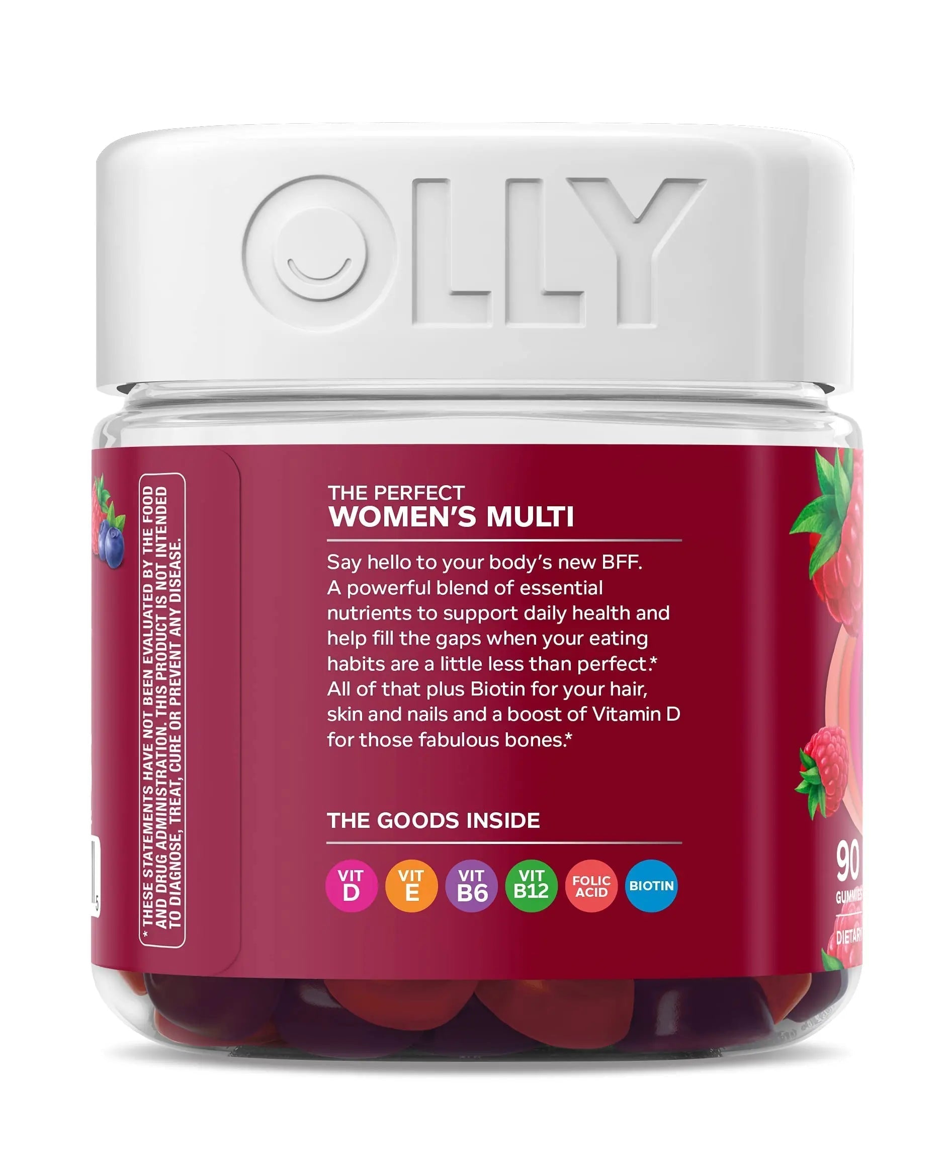 OLLY Gift, Family 2 Pack: Women's Multivitamin Gummy (90 Count), Kids Multivitamin + Probiotic Gummy (70 Count), Vitamins A, D, C, E, B, Chewable Supplement OLLY buy supplements canada