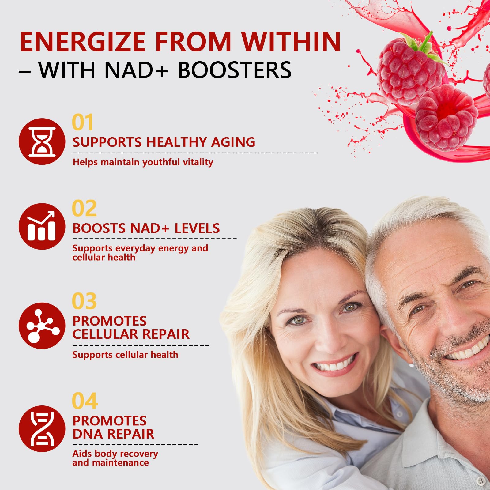 Buporai NAD Supplement 1000 mg Liquid Packets - NAD Supplements for Women & Men with Nicotinamide Riboside, Resveratrol, PQQ, Quercetin - NMNH Supplement Alternative for Anti-Aging, Energy-30 Packets Buporai buy supplements canada