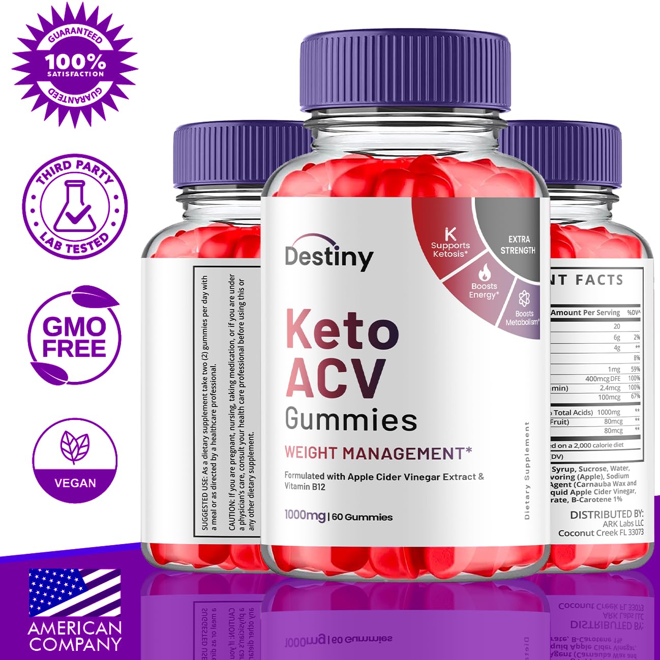 Destiny Keto ACV Gummies, Destiny Keto ACV Gummies Advanced 1000MG - Destiny Keto Ark Labs buy supplements canada