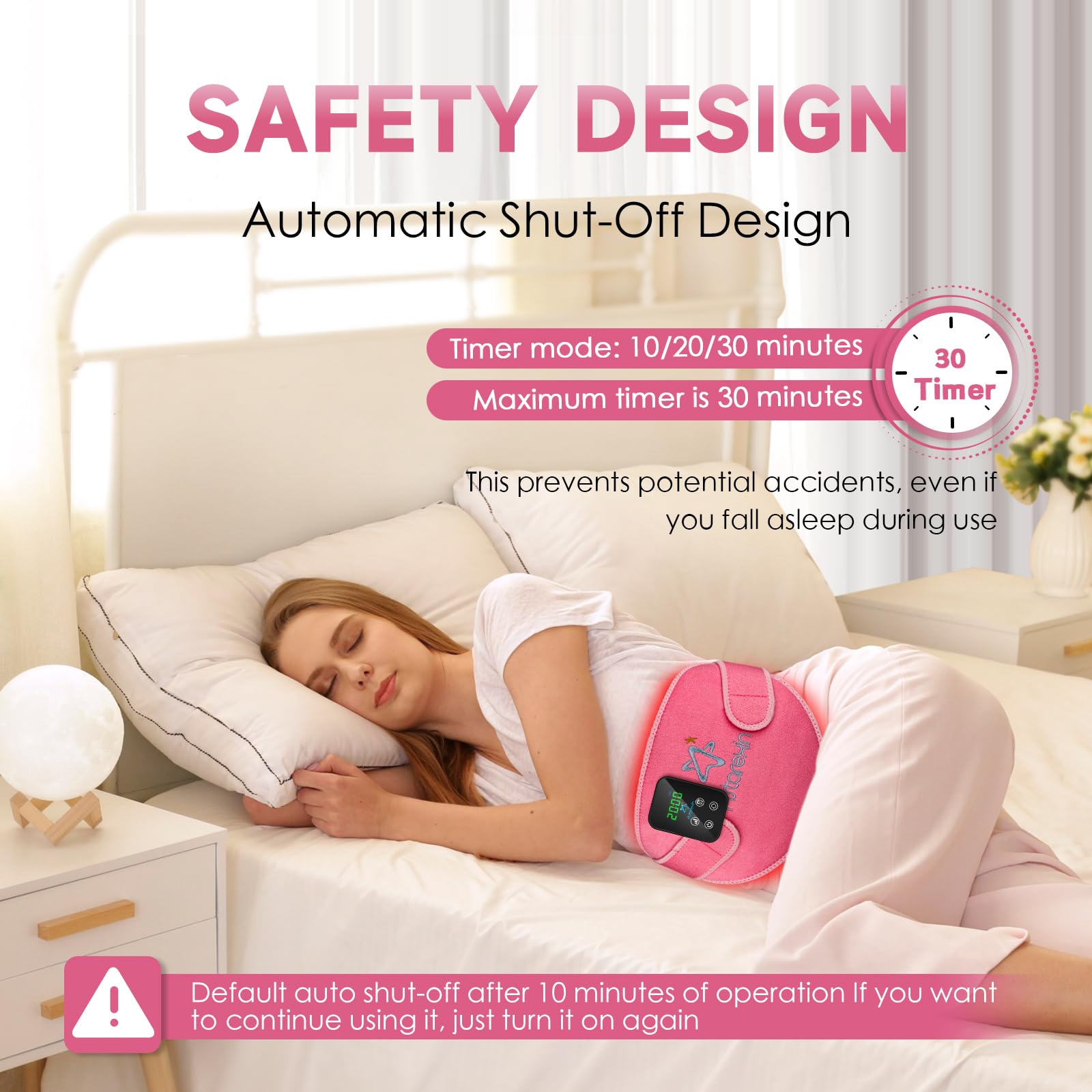 Red Light Therapy Belt Pad: Near Infrared Lamp Pain Relief 156 LEDs Wrap Body Heating Pads Astarexin buy supplements canada