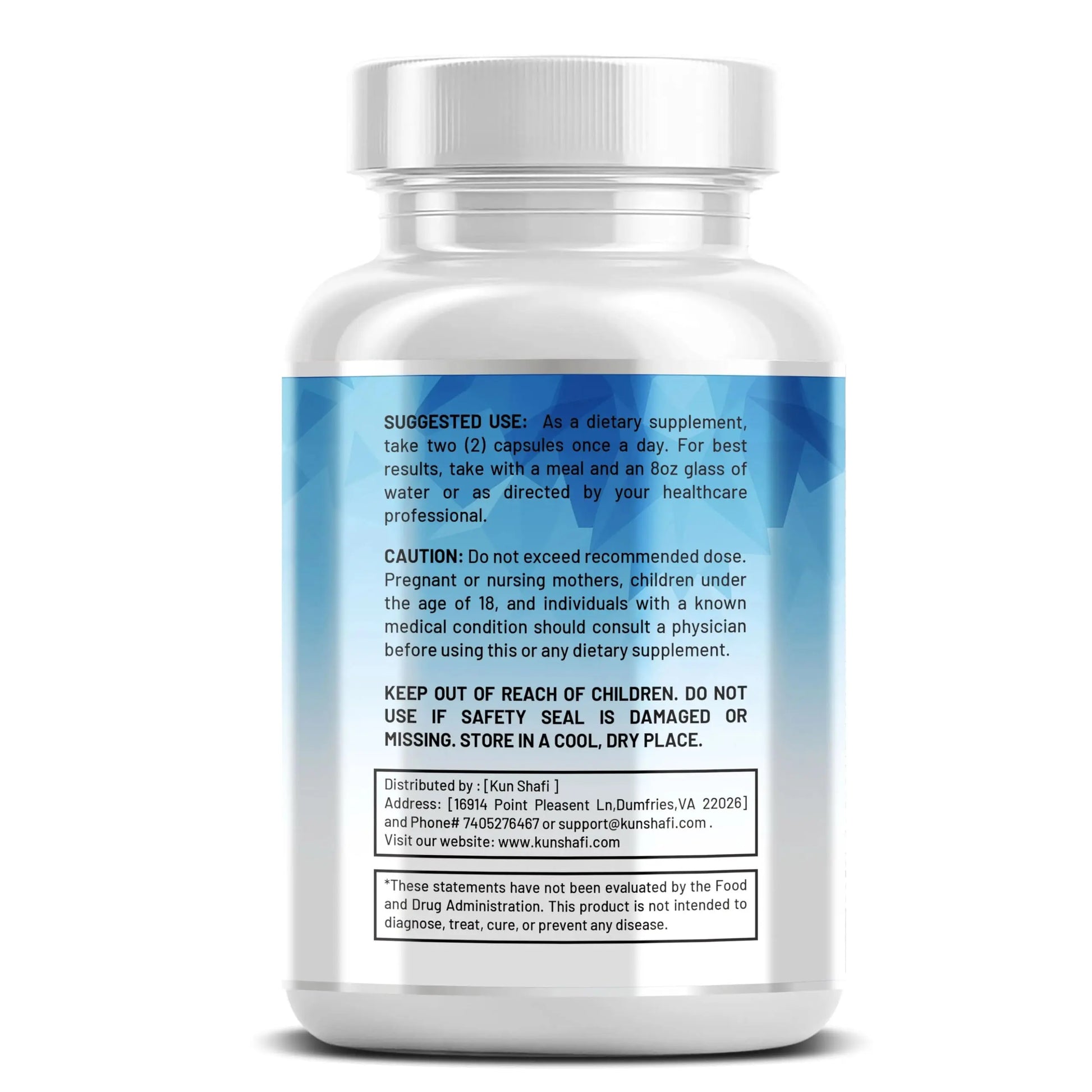 Kun Shafi Sea Moss Complex – with Black Seed Oil, Shilajit, Amla, Moringa, Turmeric, Ashwagandha & Burdock – Enriched with Vitamin C, D3, Chlorophyll, Manuka & Ginger – 60 Capsules Kun Shafi buy supplements canada