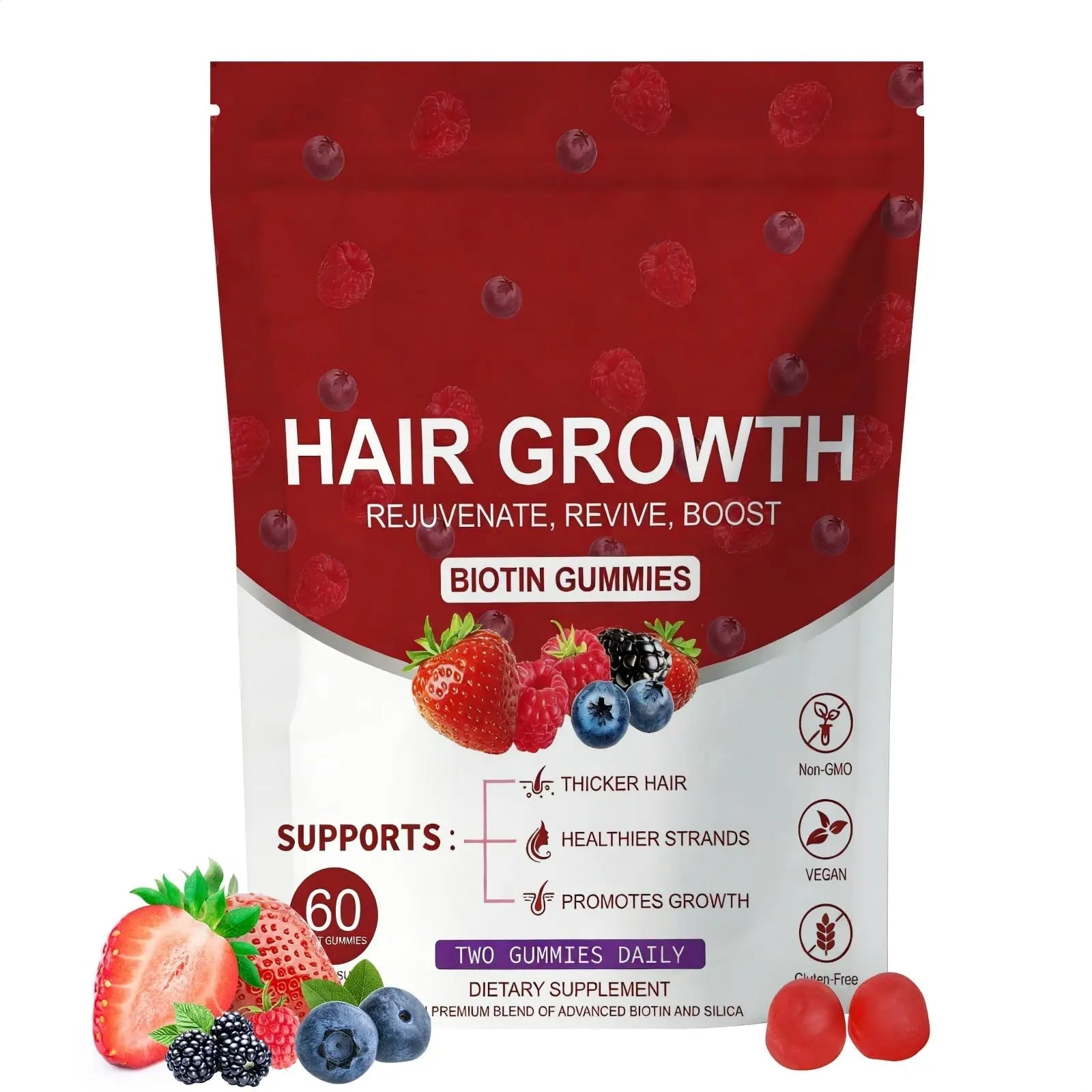 LUIMOLL Lumin Hair Growth Gummies – Daily Hair Nourishment with Biotin, Collagen & Botanical Extracts – Supports Thicker, Stronger & Healthier-Looking Hair LUIMOLL buy supplements canada