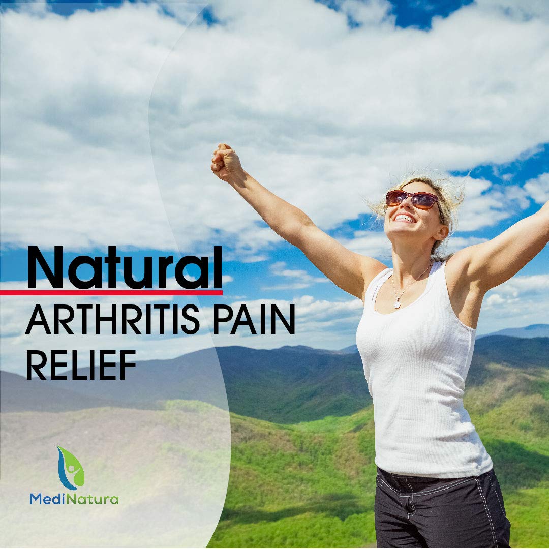 MediNatura T-Relief Extra Strength Arthritis Pain Reliever Arnica +12 Natural Medicines for Joint Soreness Stiffness Aches, Quick Dissolving Pain Relief for Women & Men - 100 Tablets (Pack of 3) MediNatura buy supplements canada