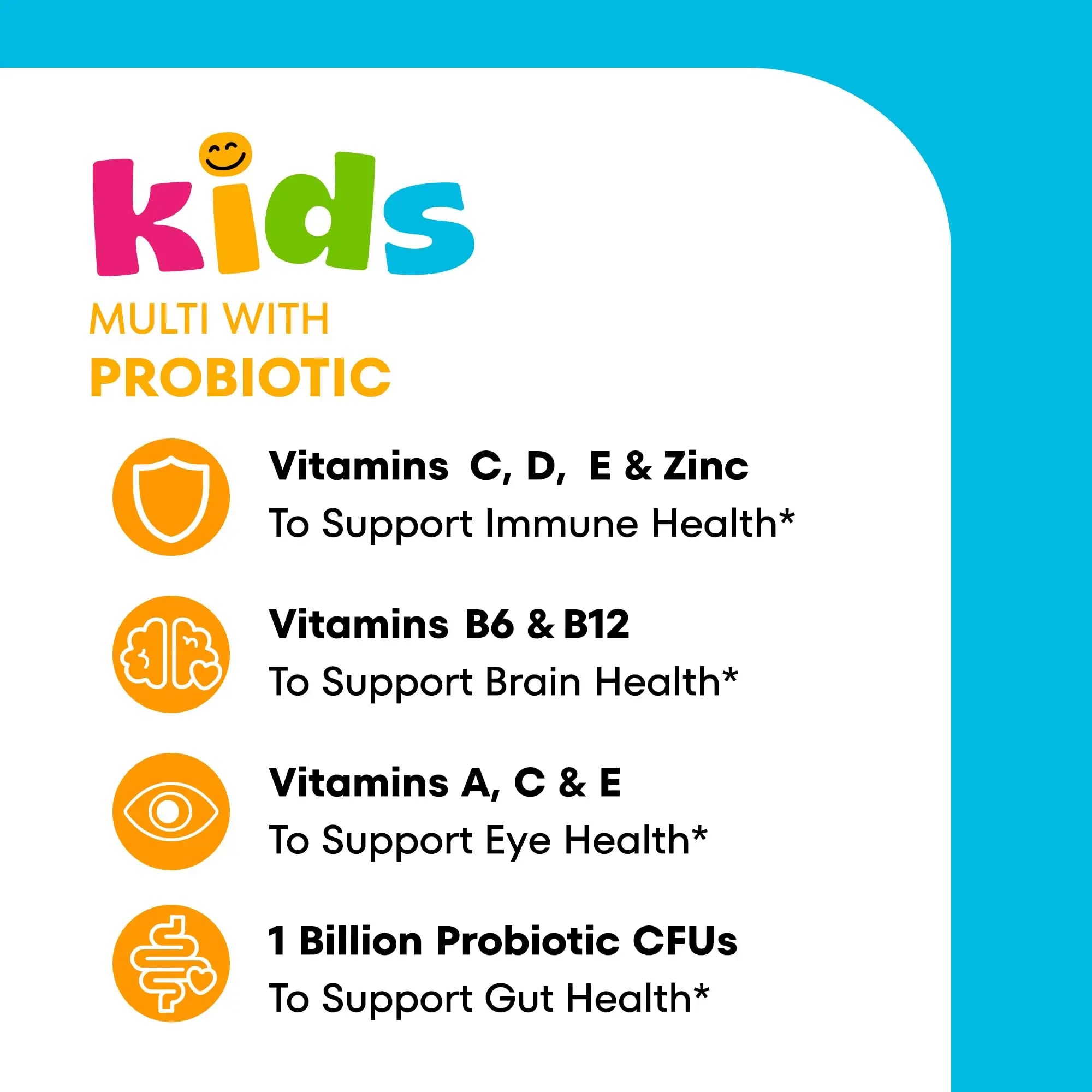 One A Day Kids Multivitamin with Probiotic, Multivitamin Gummies, Kids Probiotic for Digestive Health, Gummy Vitamins ONE A DAY buy supplements canada