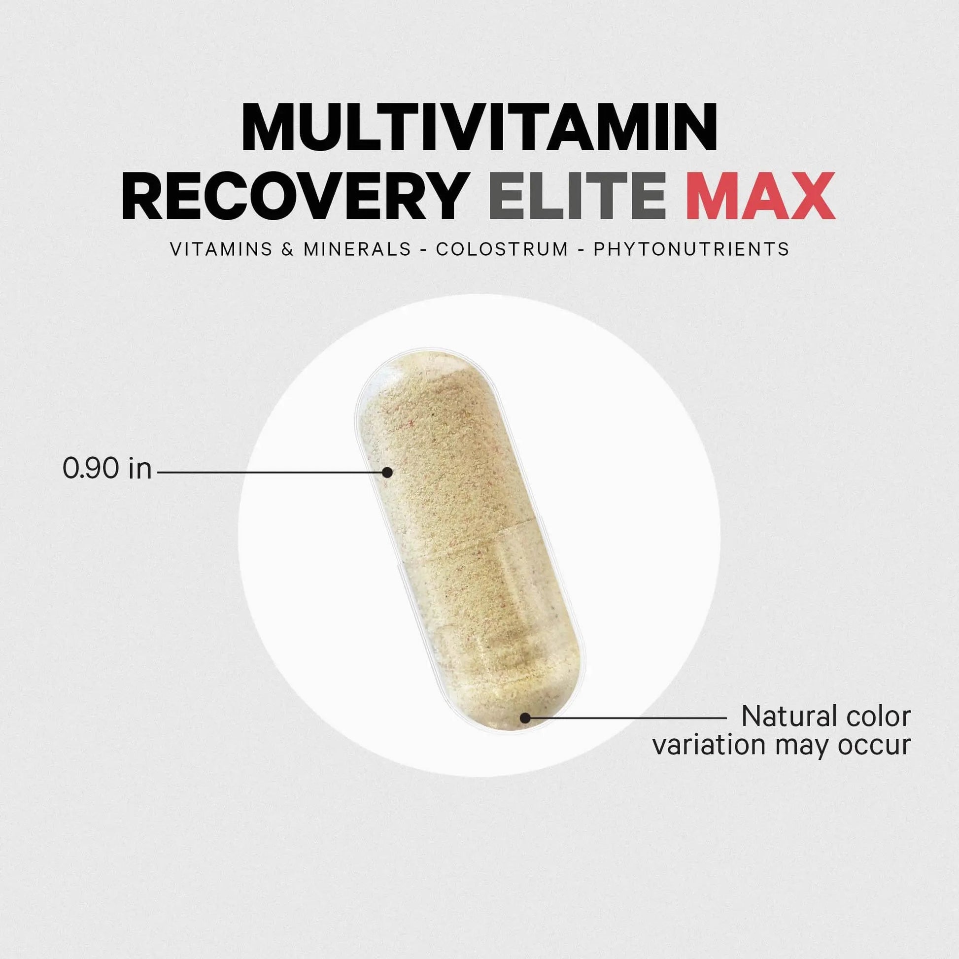 Codeage Multivitamin Recovery Elite Max Supplement - Vitamins A, C, D, E, B-Complex, Essential Minerals, Antioxidants, Colostrum Codeage buy supplements canada