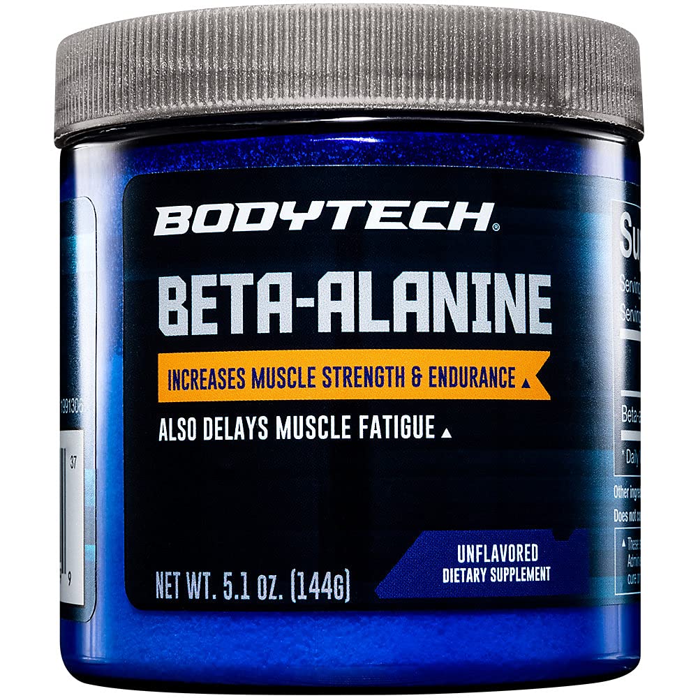 BODYTECH Beta-Alanine Powder - Unflavored (5.1 oz. / 90 Servings) BODYTECH buy supplements canada