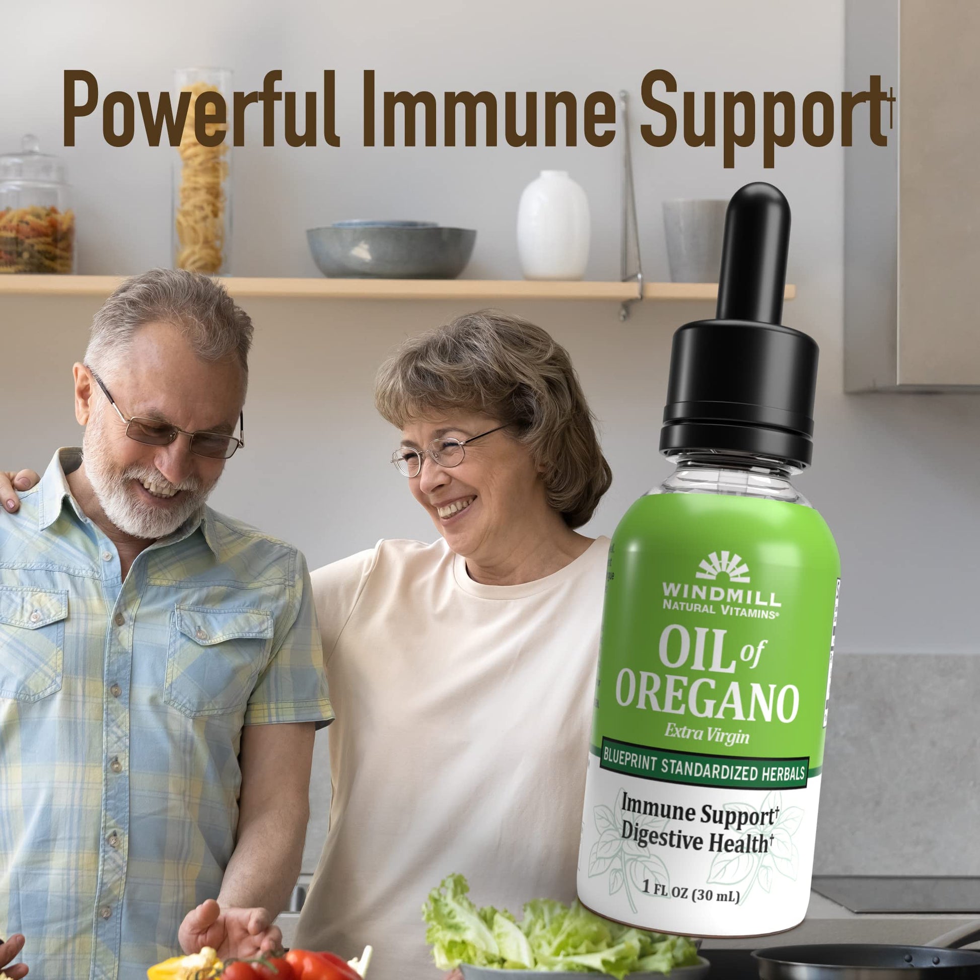 Windmill Natural Vitamins Oil of Oregano, Herbal Blend for Immune Support, Supports Digestive Health, 1 fl oz, 448 Servings Windmill buy supplements canada