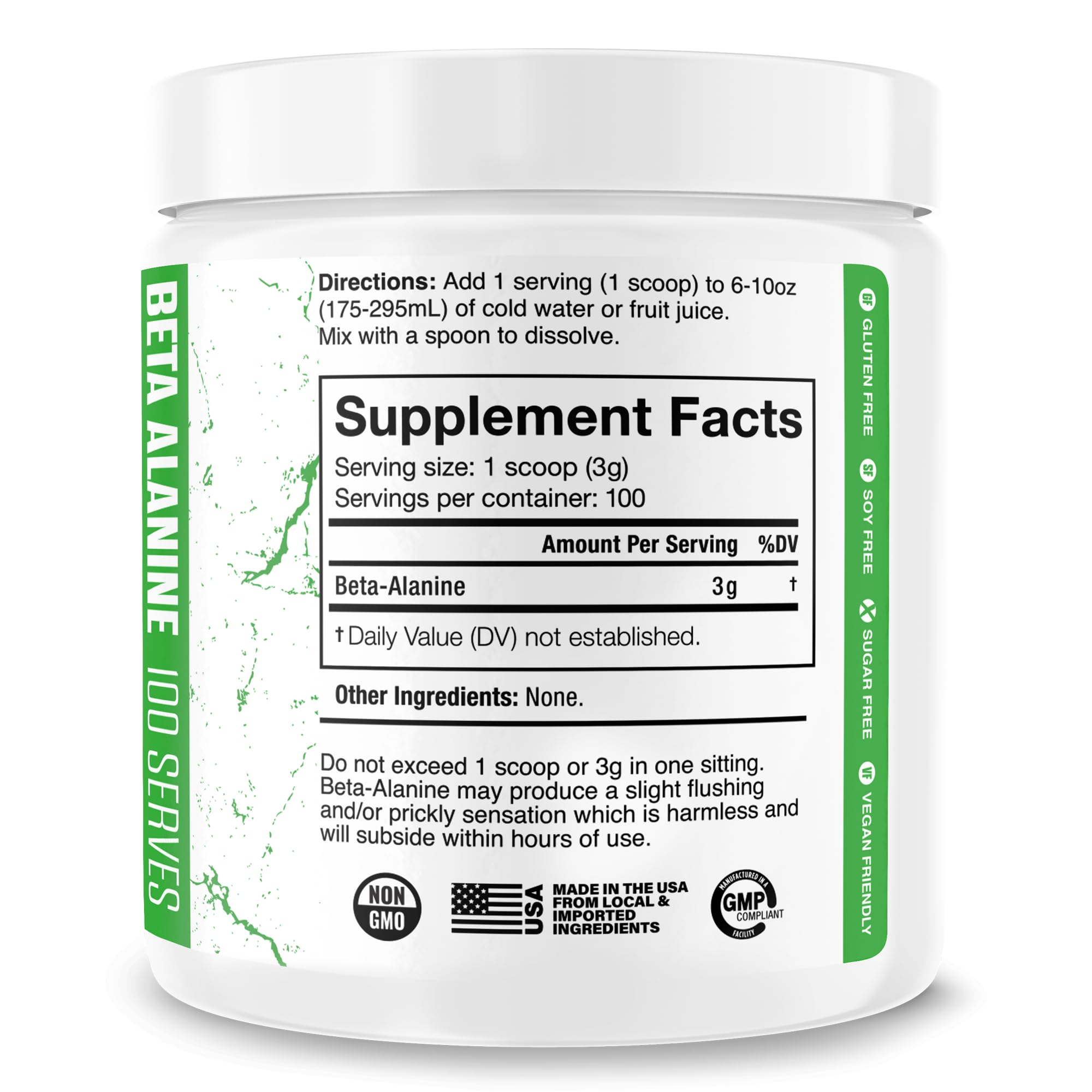 JNX SPORTS The Curse! Beta Alanine Powder - Unflavored, 100 Servings, 3g per Serving JNX SPORTS buy supplements canada