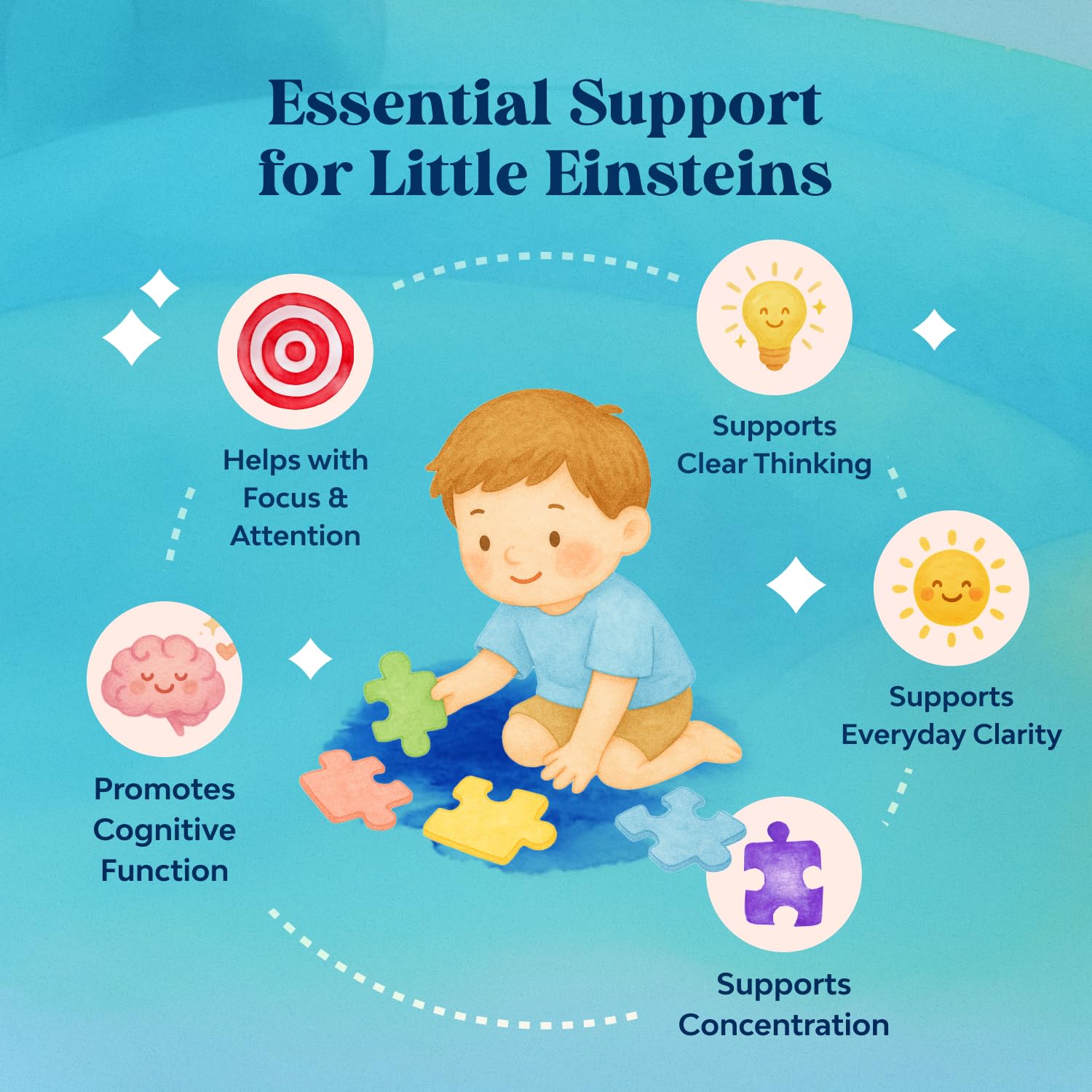 Kids Focus Gummies - Nootropics Brain Support Supplement for Kids with Green Tea Extract, B6 & B12 Vitamins for Memory and Brain Focus - Herbal Concentration Chews for Children - 90 Count Natures Craft buy supplements canada