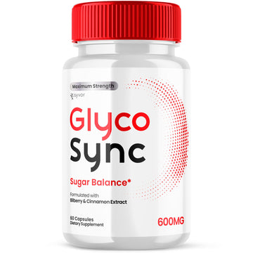 Glyco Sync Capsules, Official Glyco Sync Balance Pills with All Natural Ingredients, Advanced Formula GlycoSync Joint Support for Health and Wellness Extra Strength for Men and Women (60 Capsules) Syvor buy supplements canada