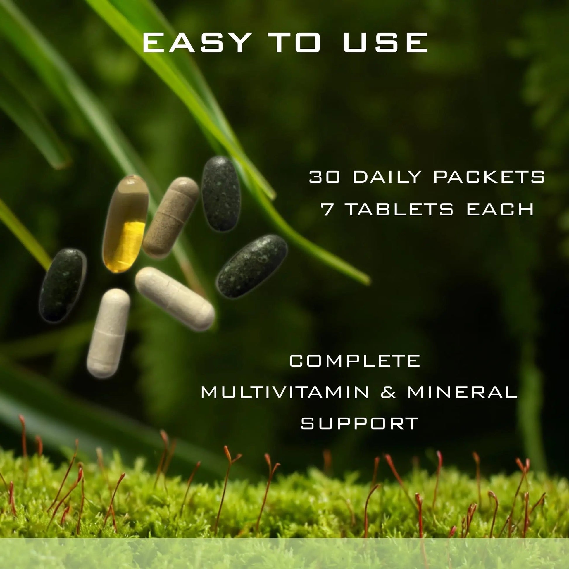 Nature’s Aid Women’s 7-30 Daily Multivitamin Packs for Energy, Focus & Performance Support | Natural Complete Vitamin Nature's Aid Holistic Wellness buy supplements canada