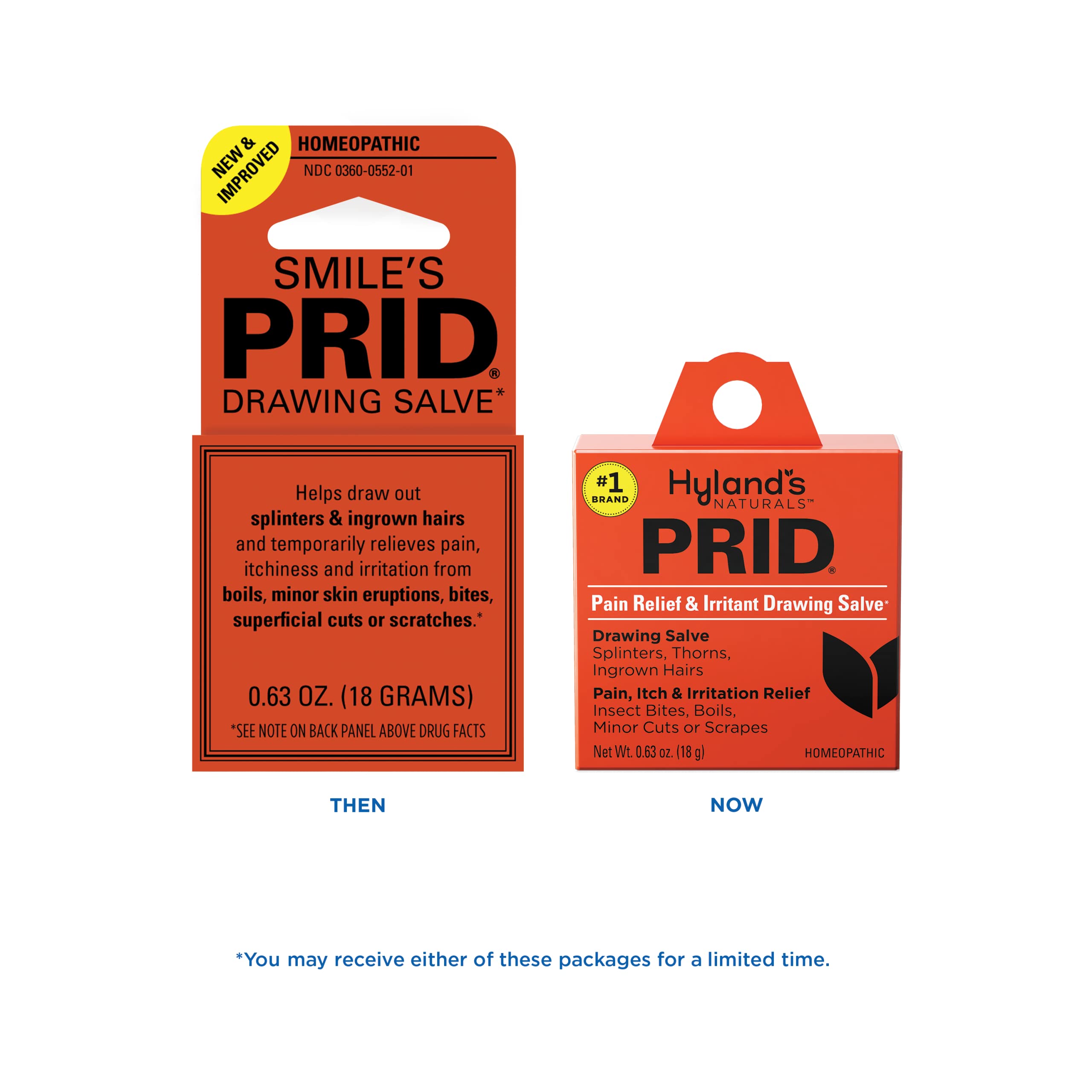 Hyland's PRID Drawing Salve Naturals (2 Pack) Hyland's buy supplements canada