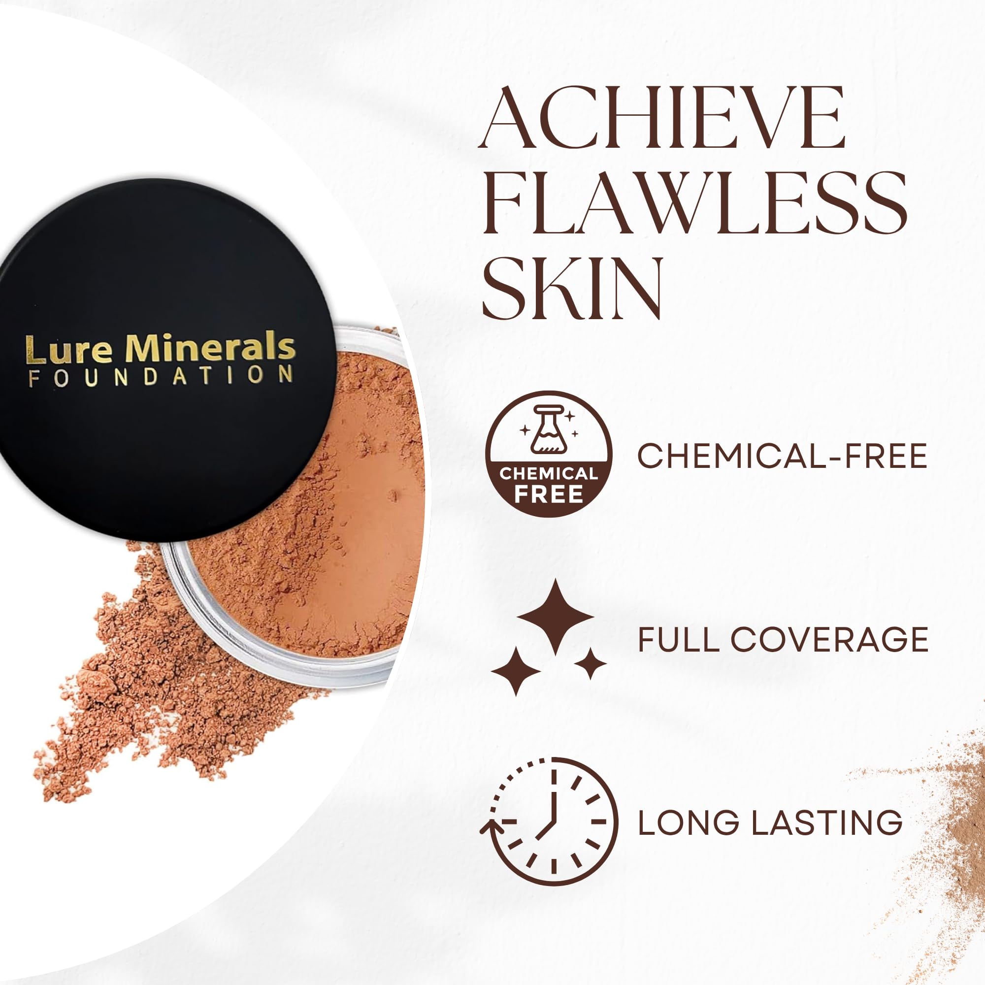 Lure Minerals Bronze warmth All over Face Bronzer (Compare to Bare Minerals) (Warmth) Large 1.oz Jar Pure Minerals buy supplements canada
