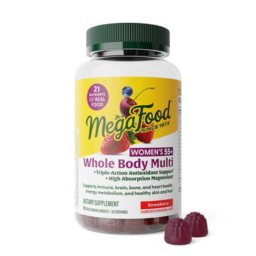 MegaFood Whole Body 55+ Womens Multivitamin - Multivitamin for Women - Vitamin D3 K2, Magnesium Citrate, Biotin & Folate - Bone Health MegaFood buy supplements canada