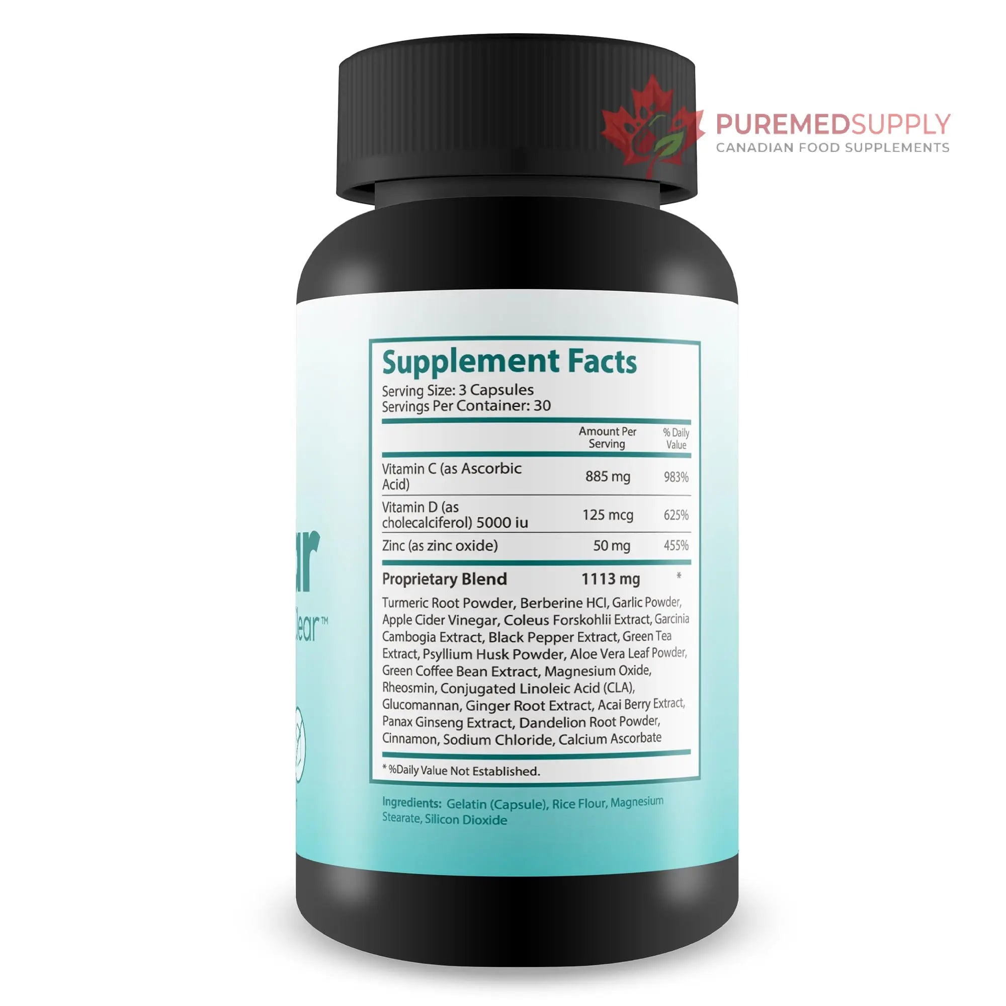 Ultra Sugar Clear - Our Best Blood Cleanse Detox Supplement - Bloodflow Support Supplement - Healthy Circulation Support Supplement - Sugar Balance Supplement - Sugar Health Blood Cleansing Formula True You Health buy supplements canada