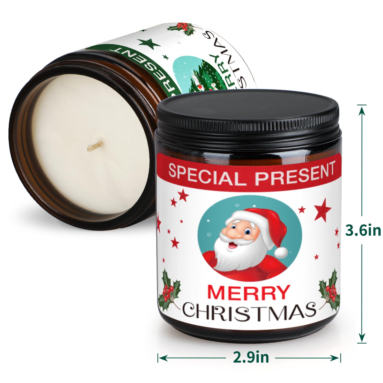 Christmas Candle Set Scented Candle Gift Set, 4 Pack 28 oz Christmas Scented Candles Over 180 Hours YINUO LIGHT buy supplements canada