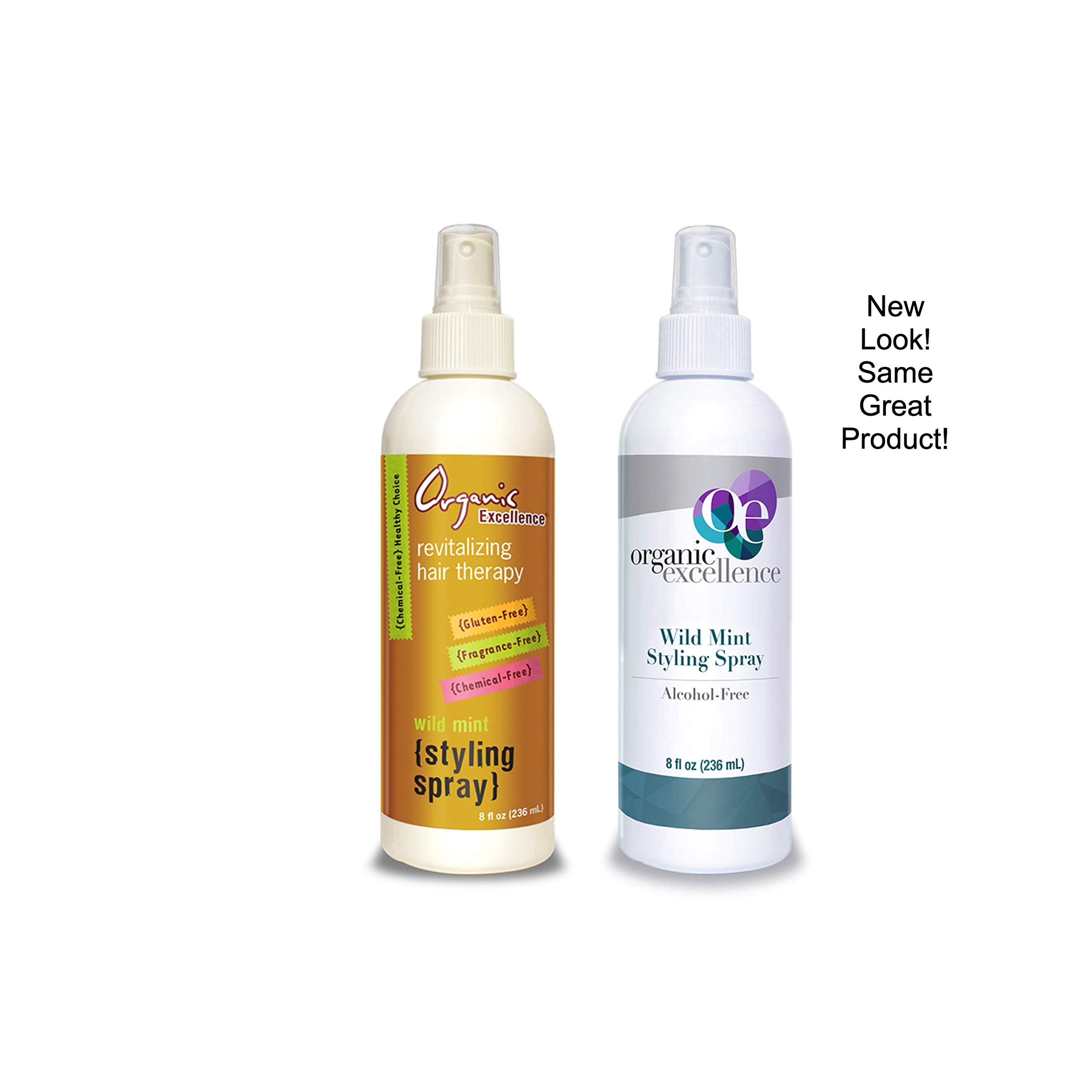 Organic Excellence Wild Mint Styling Spray, Alcohol-Free, pH Neutral, 8 Ounce Organic Excellence buy supplements canada