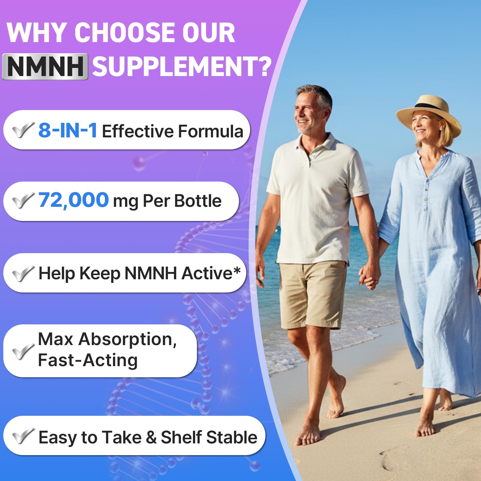 Wriayrui Sublingual NMNH (Dihydronicotinamide Mononucleotide), NMN Supplement Alternative, NAD+ Levels as We Age, Anti-Aging, Energy, NAD Resveratrol Supplement with w/NR, Resveratrol & TMG 120 Count Wriayrui buy supplements canada